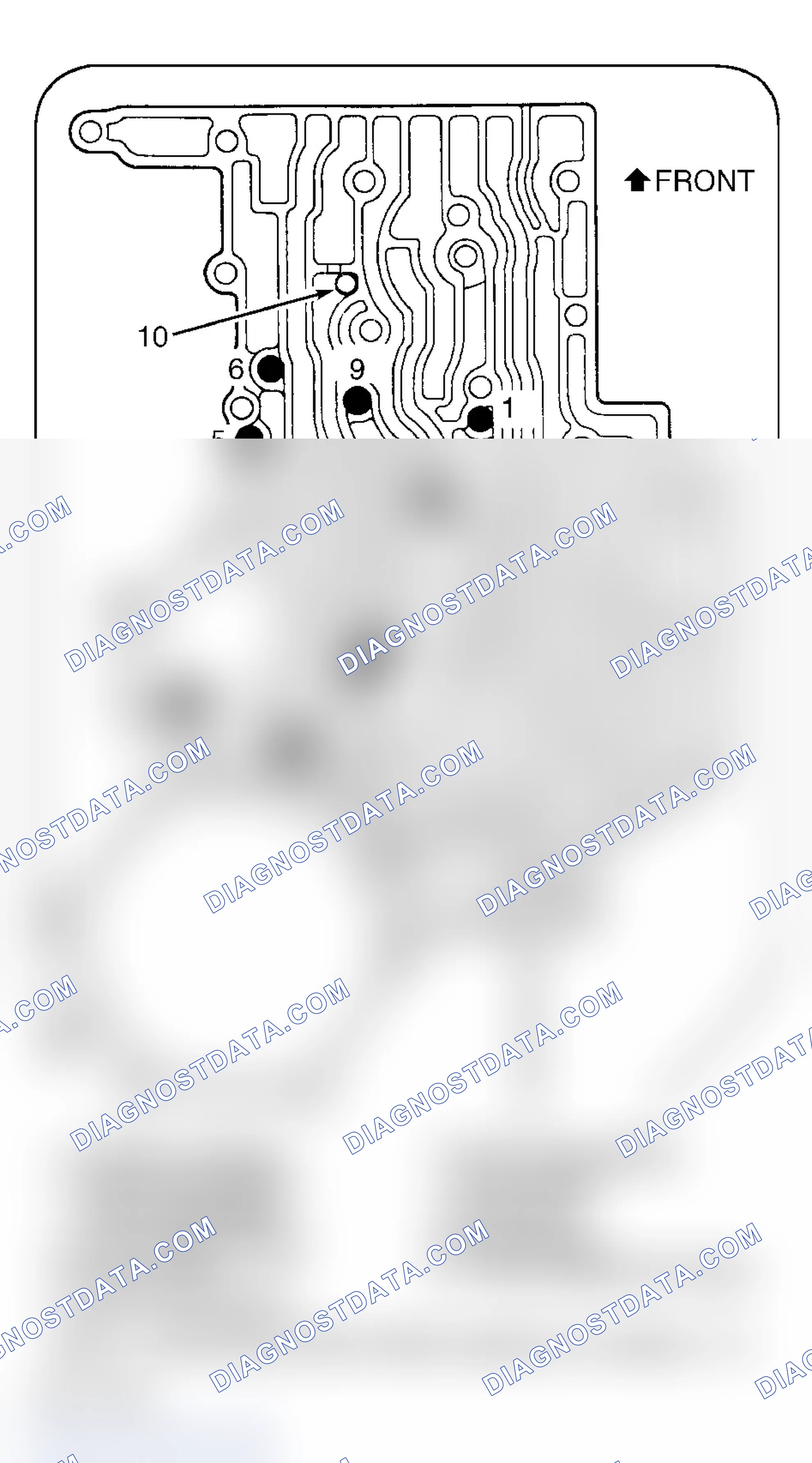 Scheme 91: SPEED SENSORS & REAR HOUSING