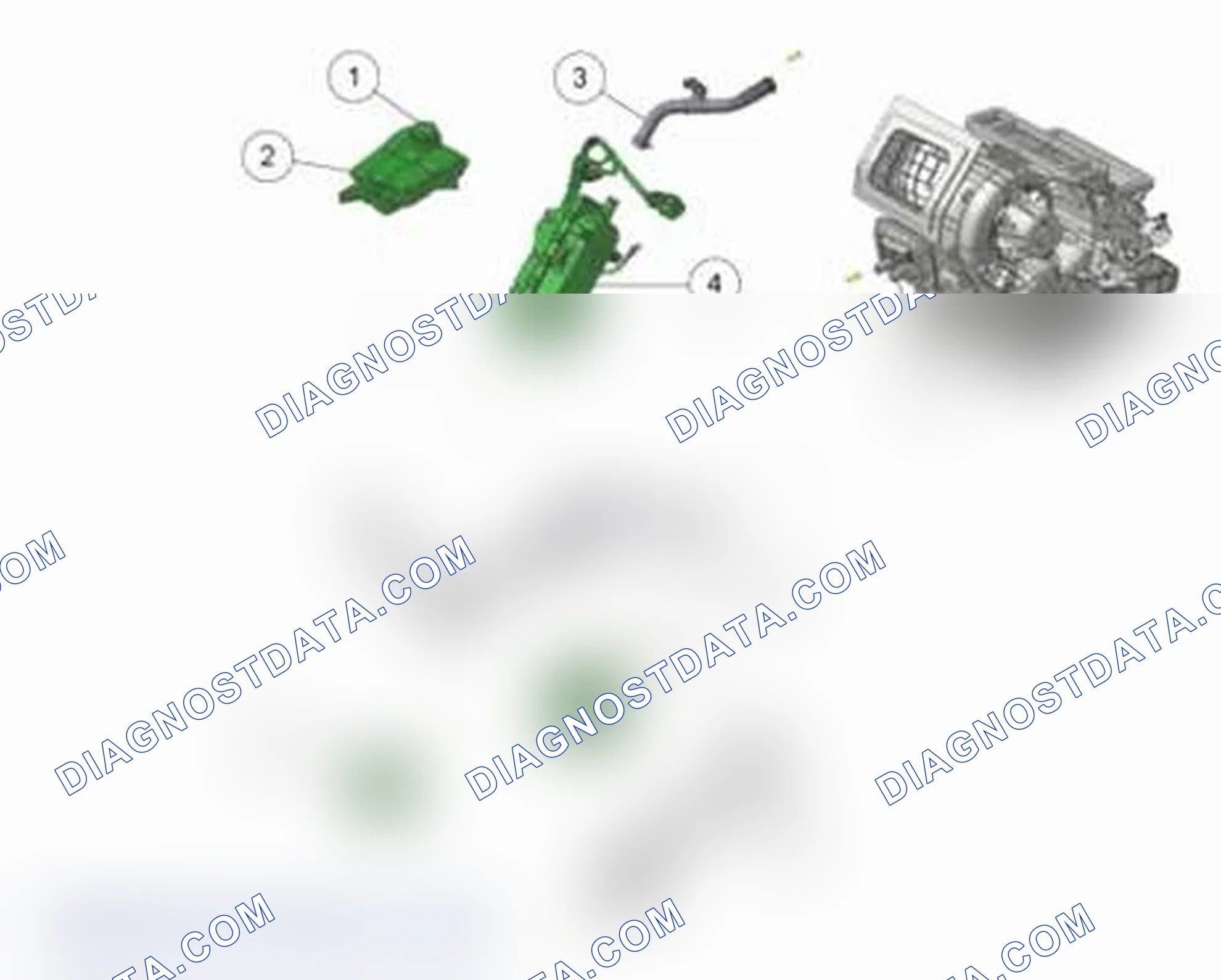 Scheme 89: Cabin Heater Cooling Circuit