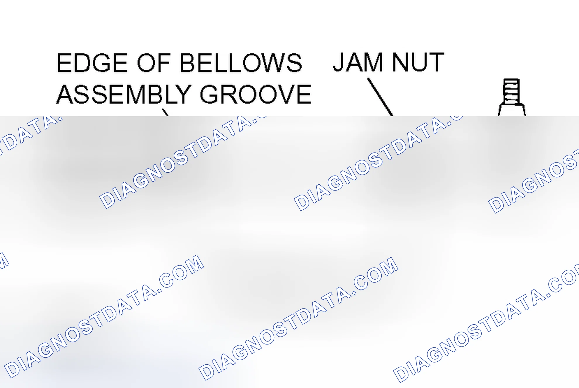 Scheme 71: >> O << TIE ROD END/JAM NUT INSTALLATION