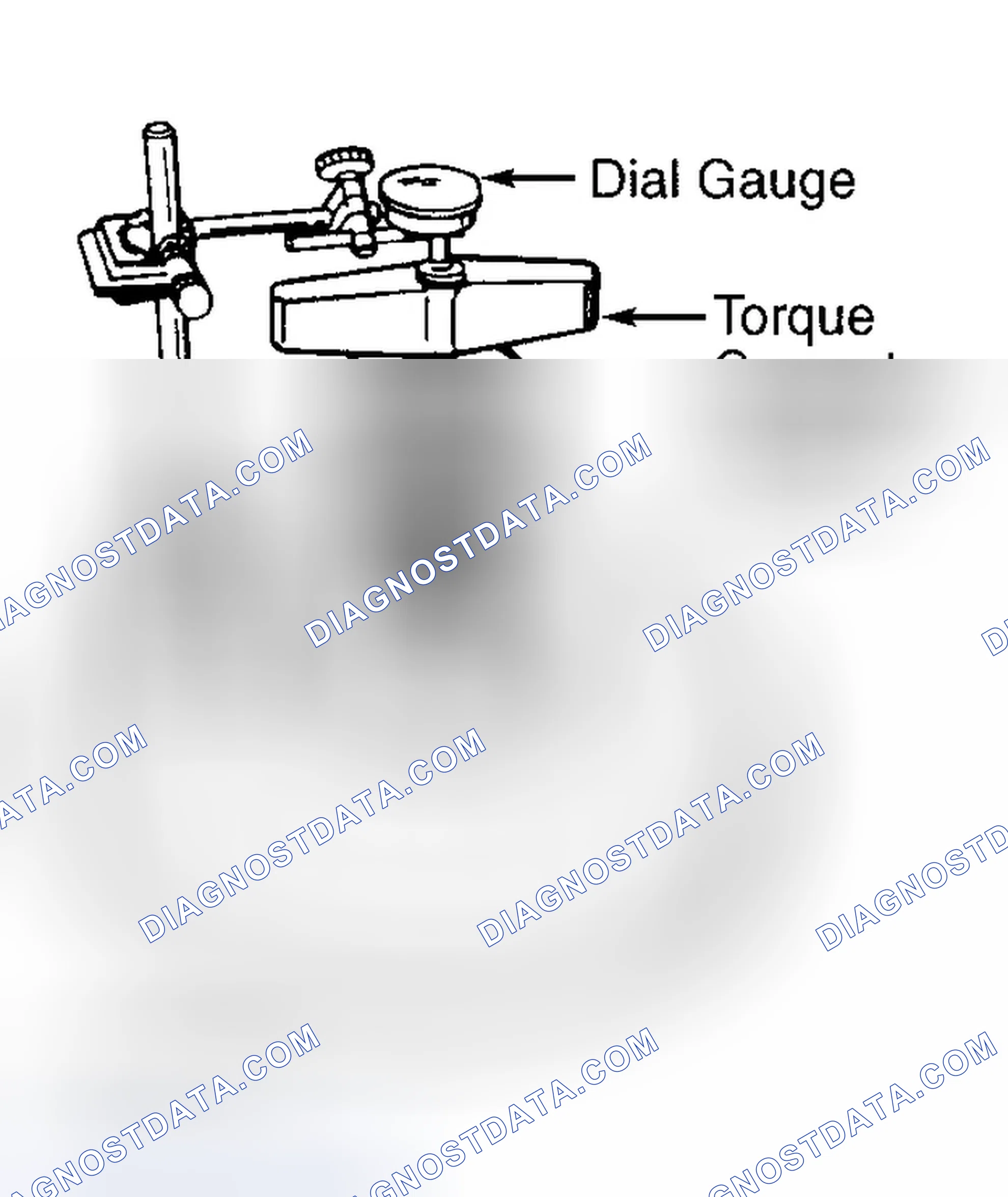 Scheme 54: TORQUE CONVERTER END PLAY CHECK