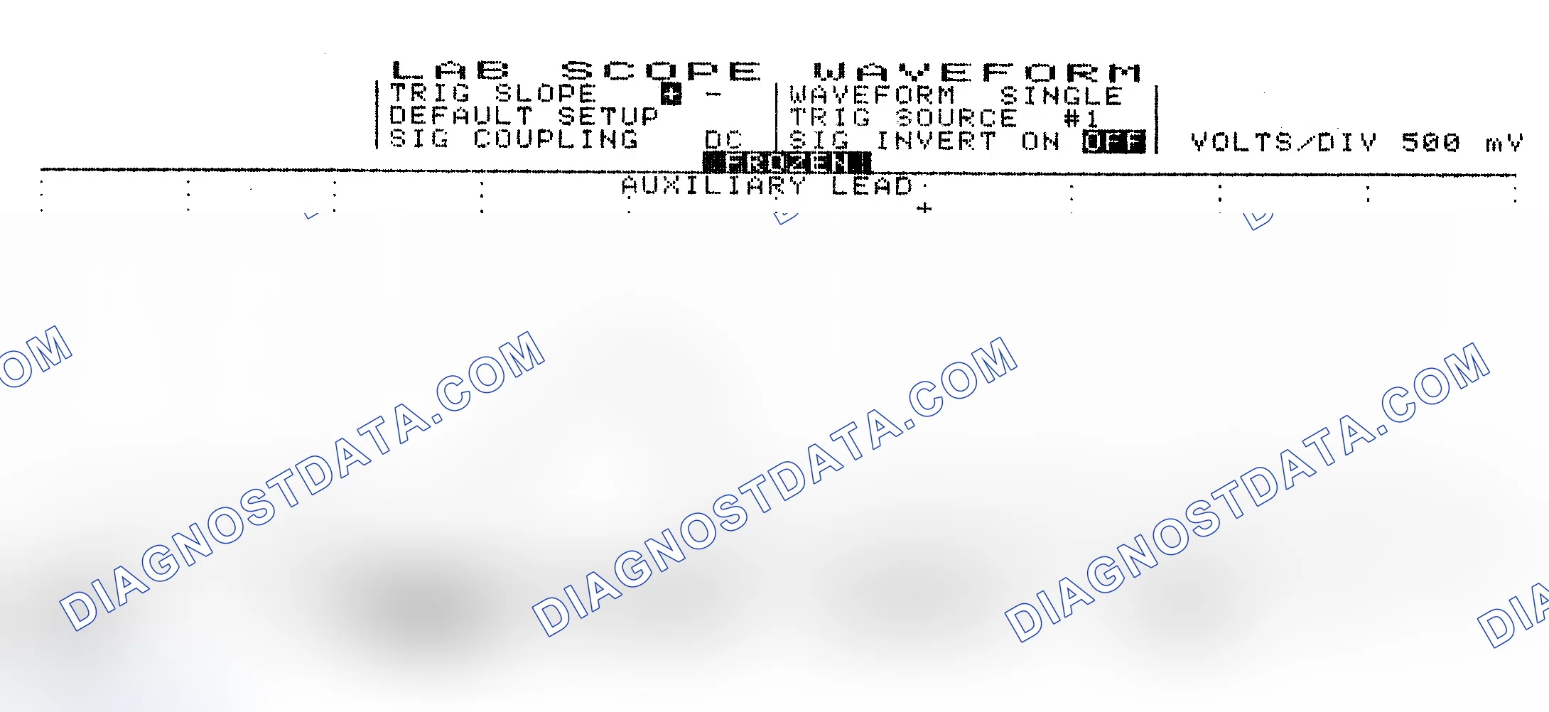 Scheme 10: Single Injector w/Excessive Current Flow - Current Pattern
