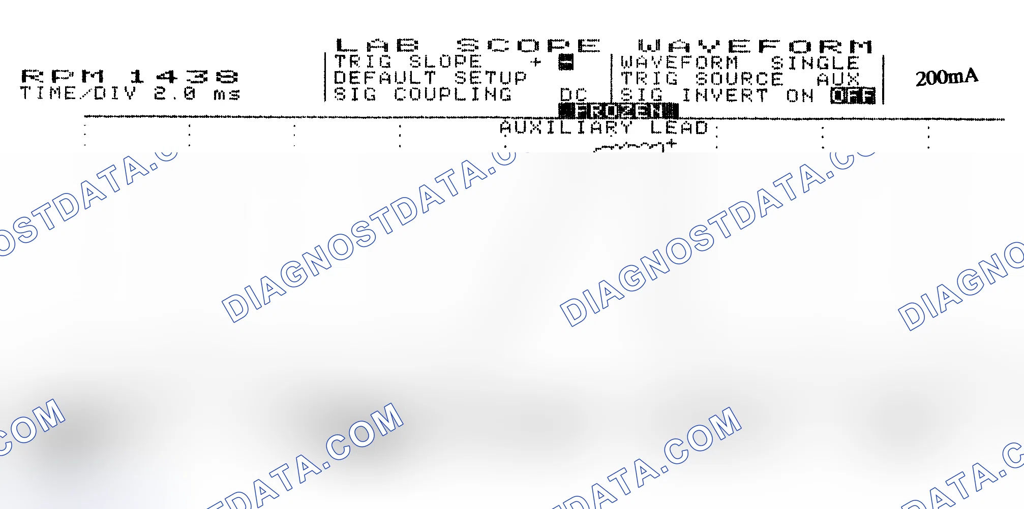 Scheme 15: Single Injector w/Normal Current Flow - Current Pattern