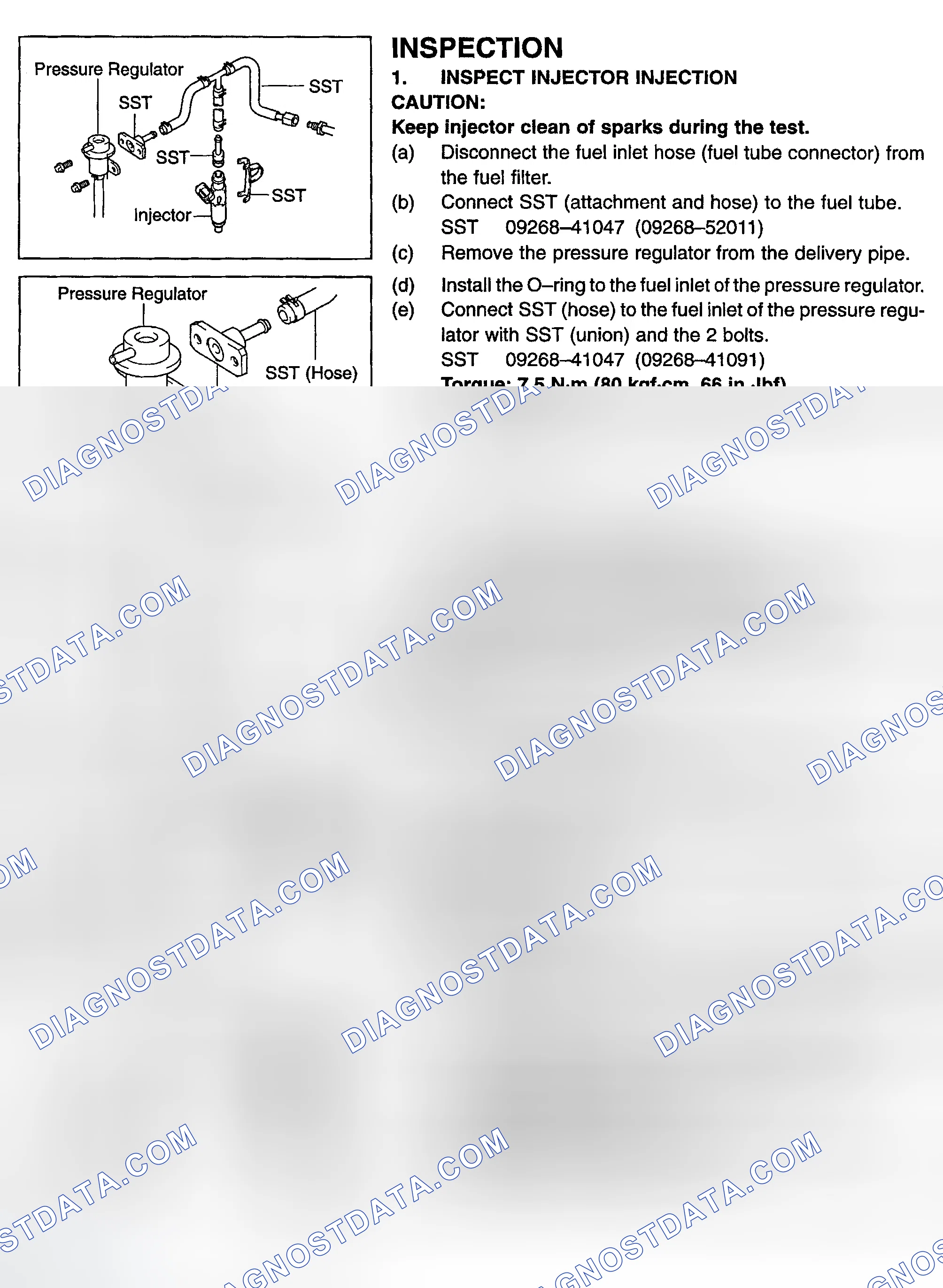 Scheme 575: Fuel Injectors (Tundra 4.7L)