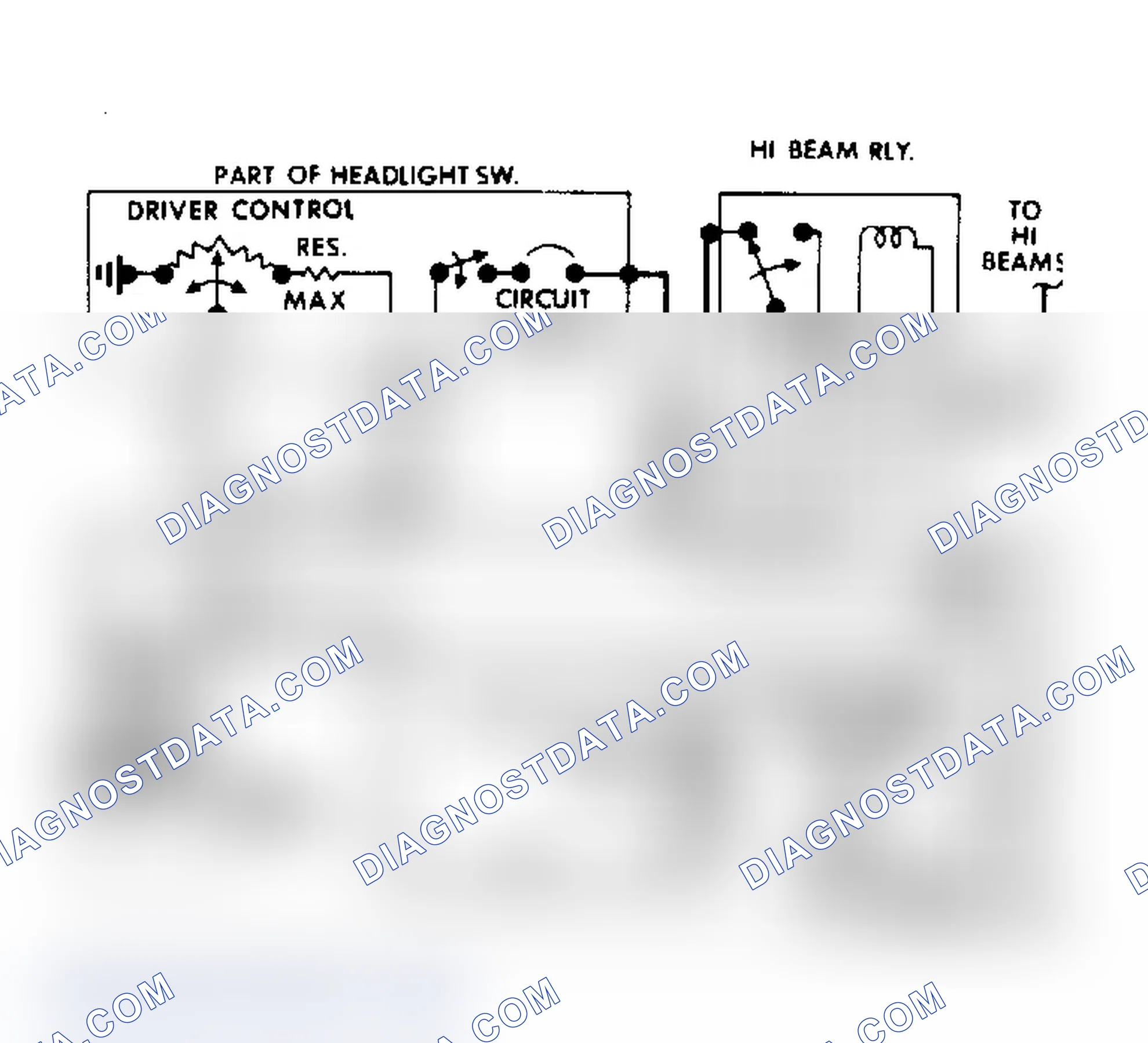 Scheme 6: Town Car Headlight Dimmer Wiring Diagram