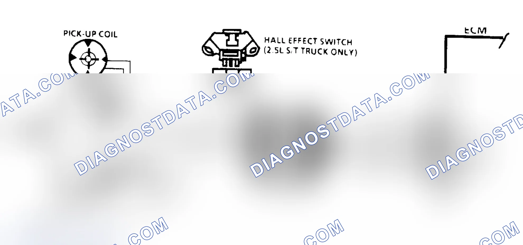 Scheme 128: Ignition System Check (Remote Coil) Schematic (2.5L "S/T" Series)