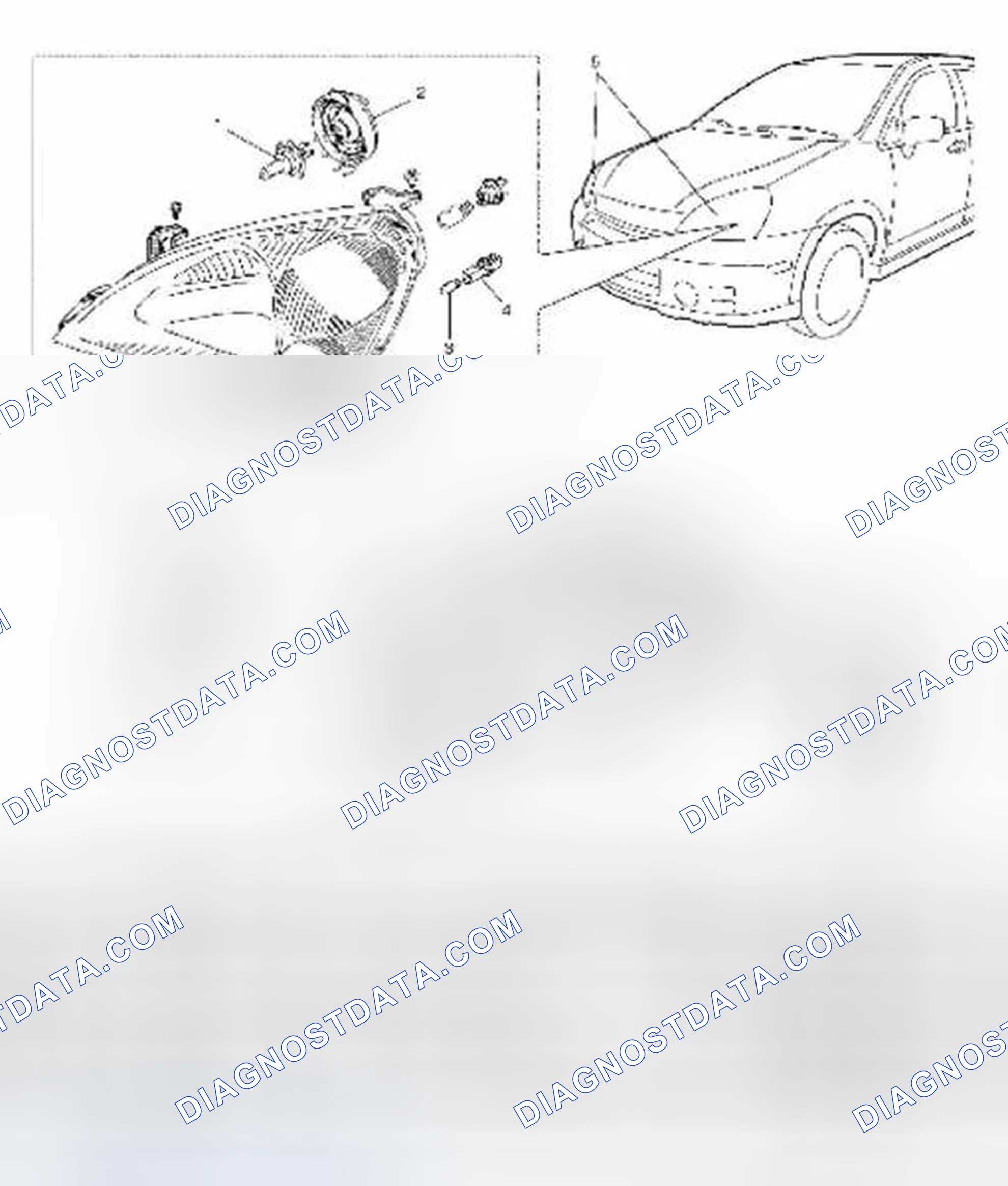 Scheme 1: Headlight System Location