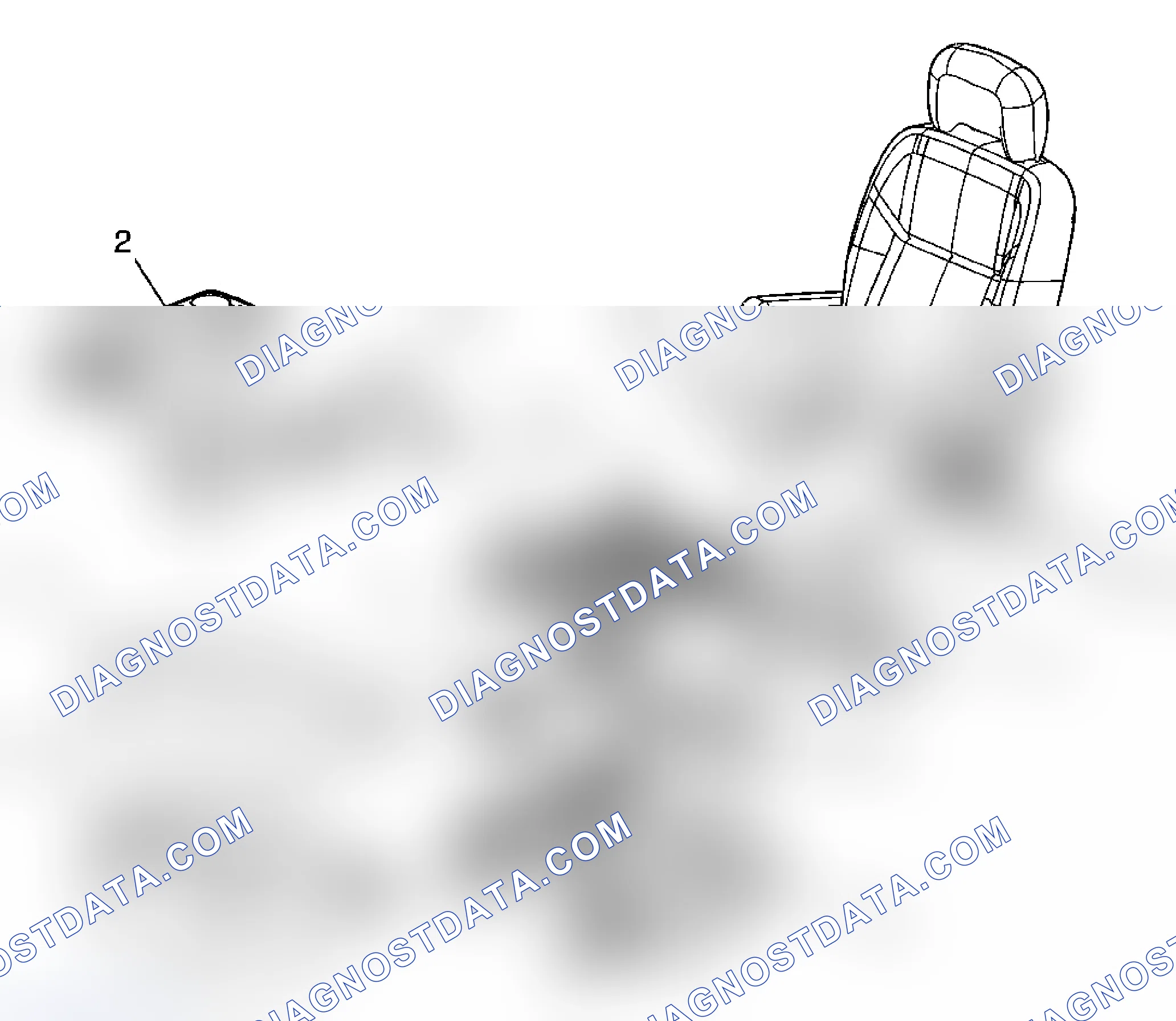 Scheme 19: Seat Cushion Cover and Pad Replacement - Rear (Captain)