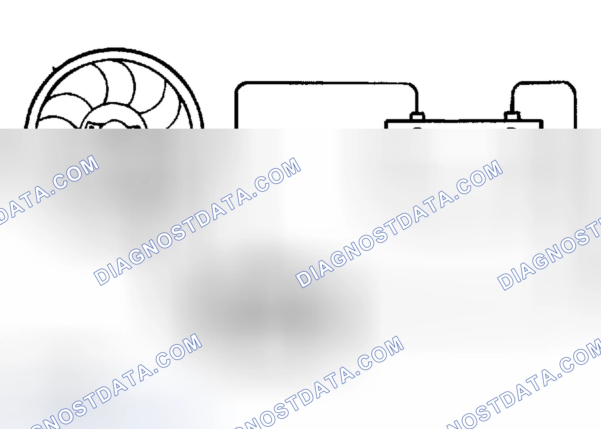 Scheme 153: RADIATOR FAN MOTOR