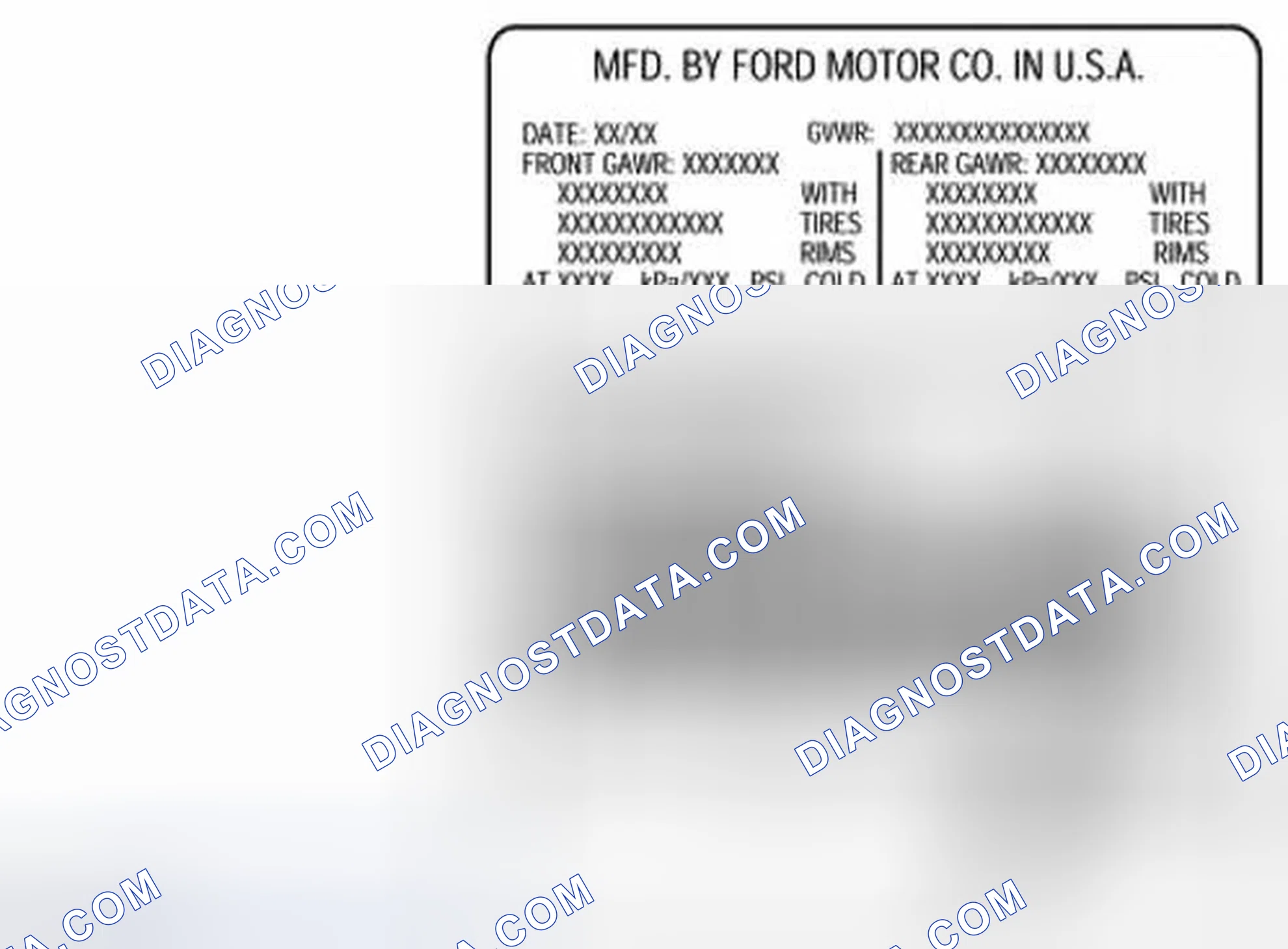 Scheme 7: Engine Calibration Information (Truck)