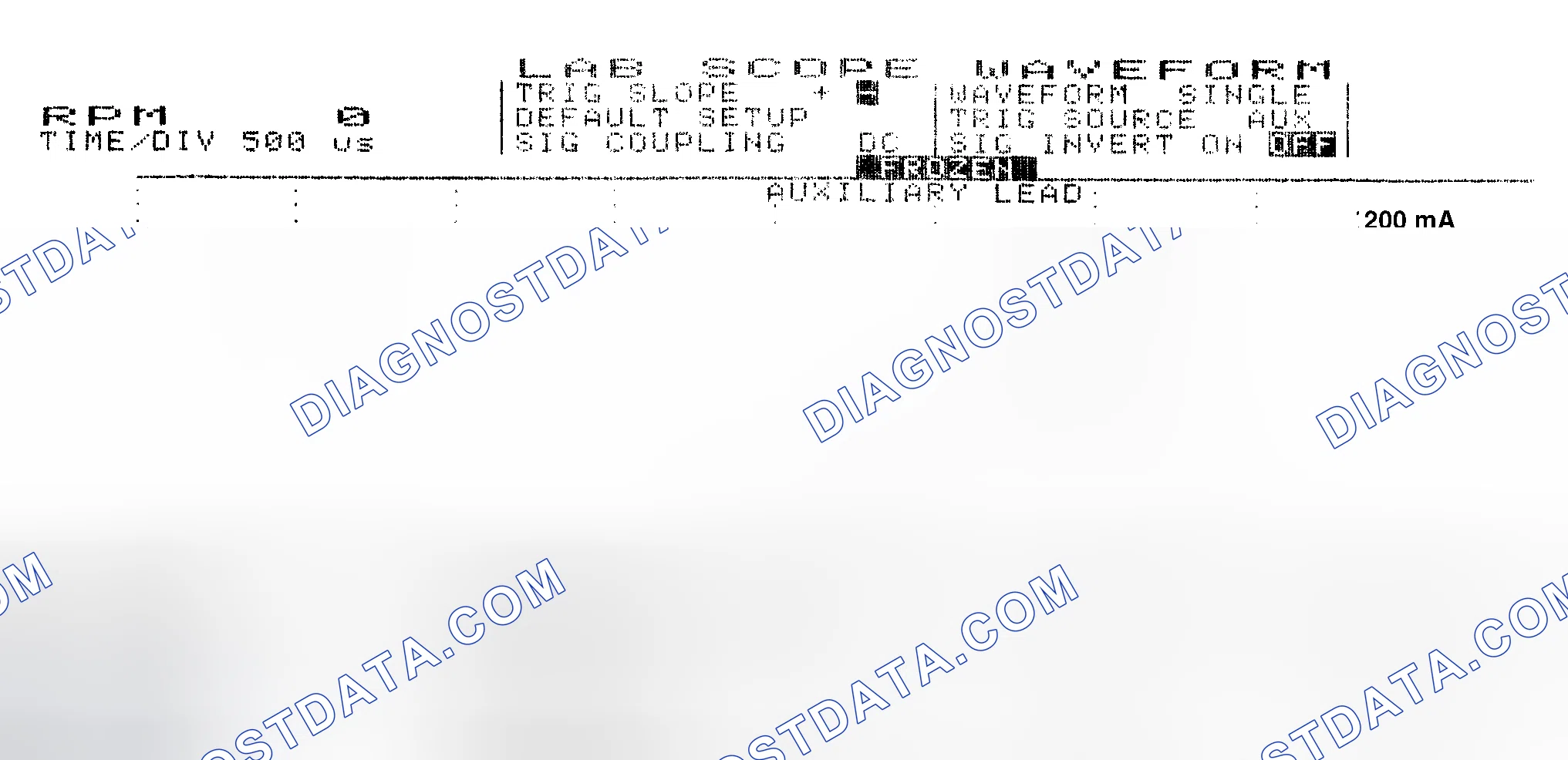 Scheme 17: Single Injector w/Normal Current Flow - Current Pattern