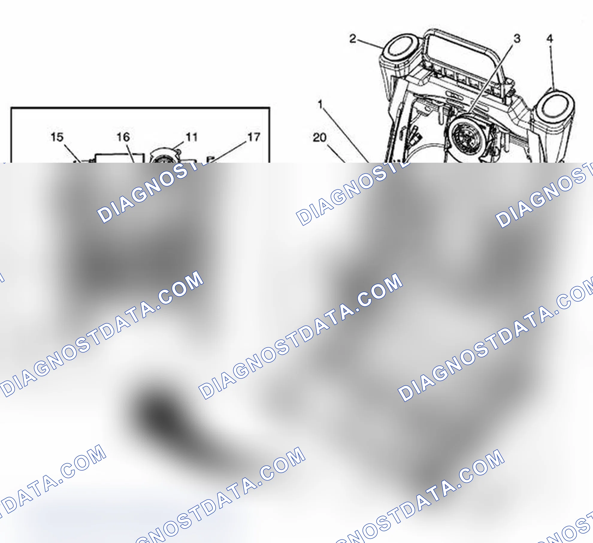 Scheme 12: Power Seat Systems Component Views