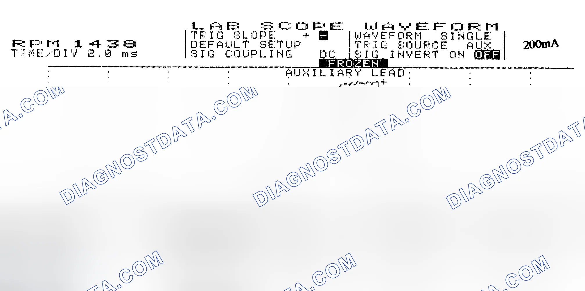 Scheme 15: Single Injector w/Normal Current Flow - Current Pattern