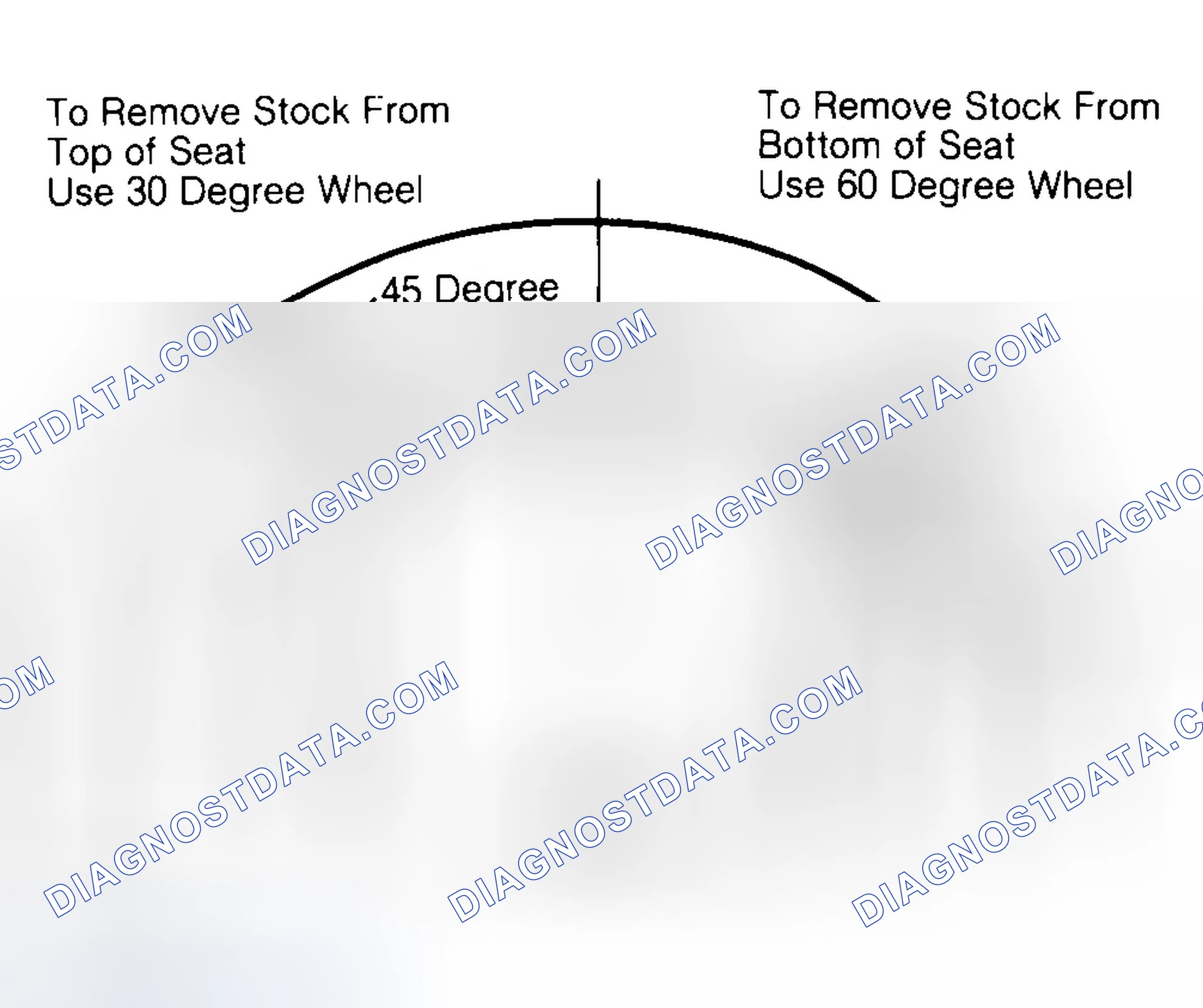 Scheme 19: Adjusting Valve Seat Width