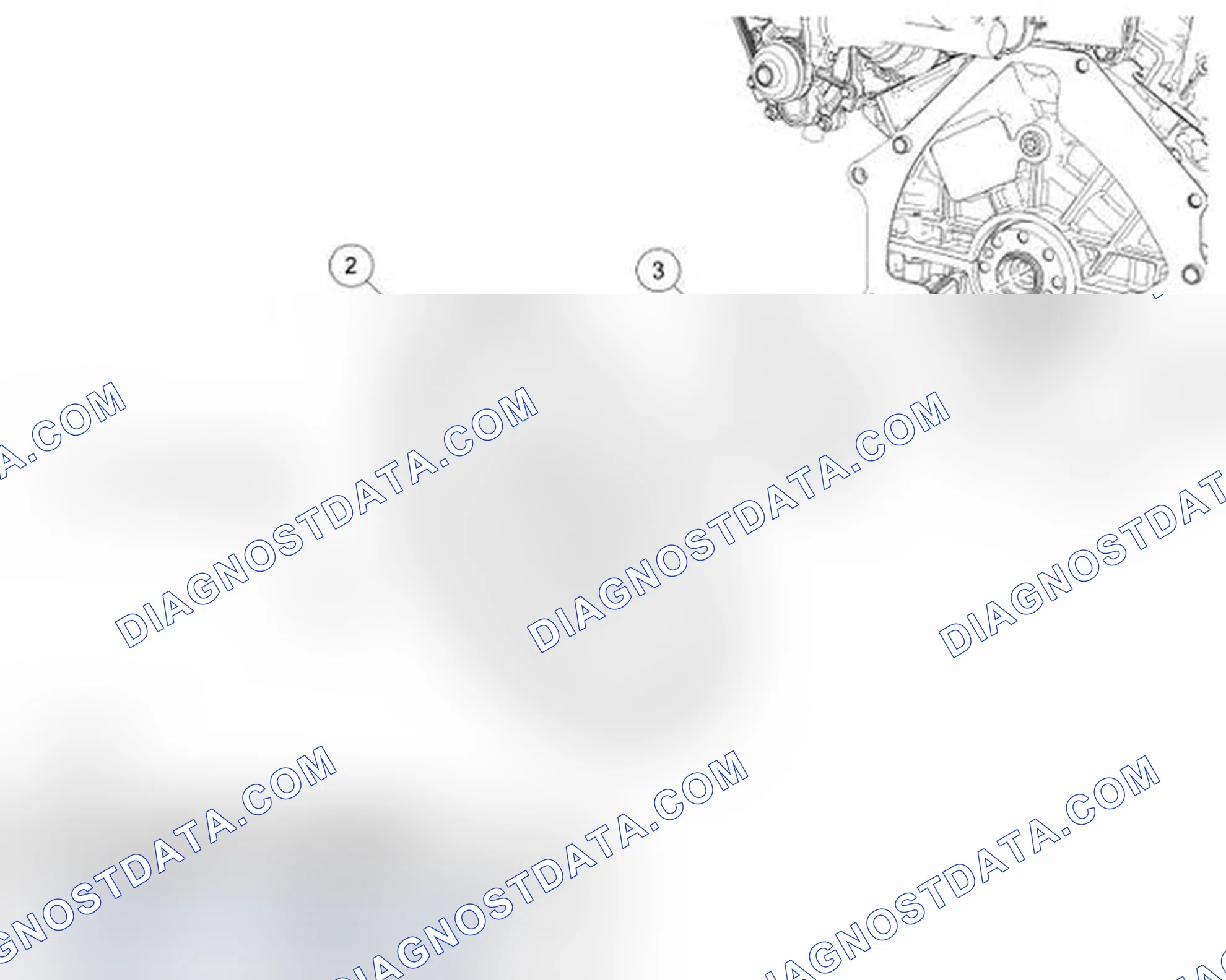 Scheme 26: Lower End Components - Exploded View, Flexplate and Crankshaft Rear Seal