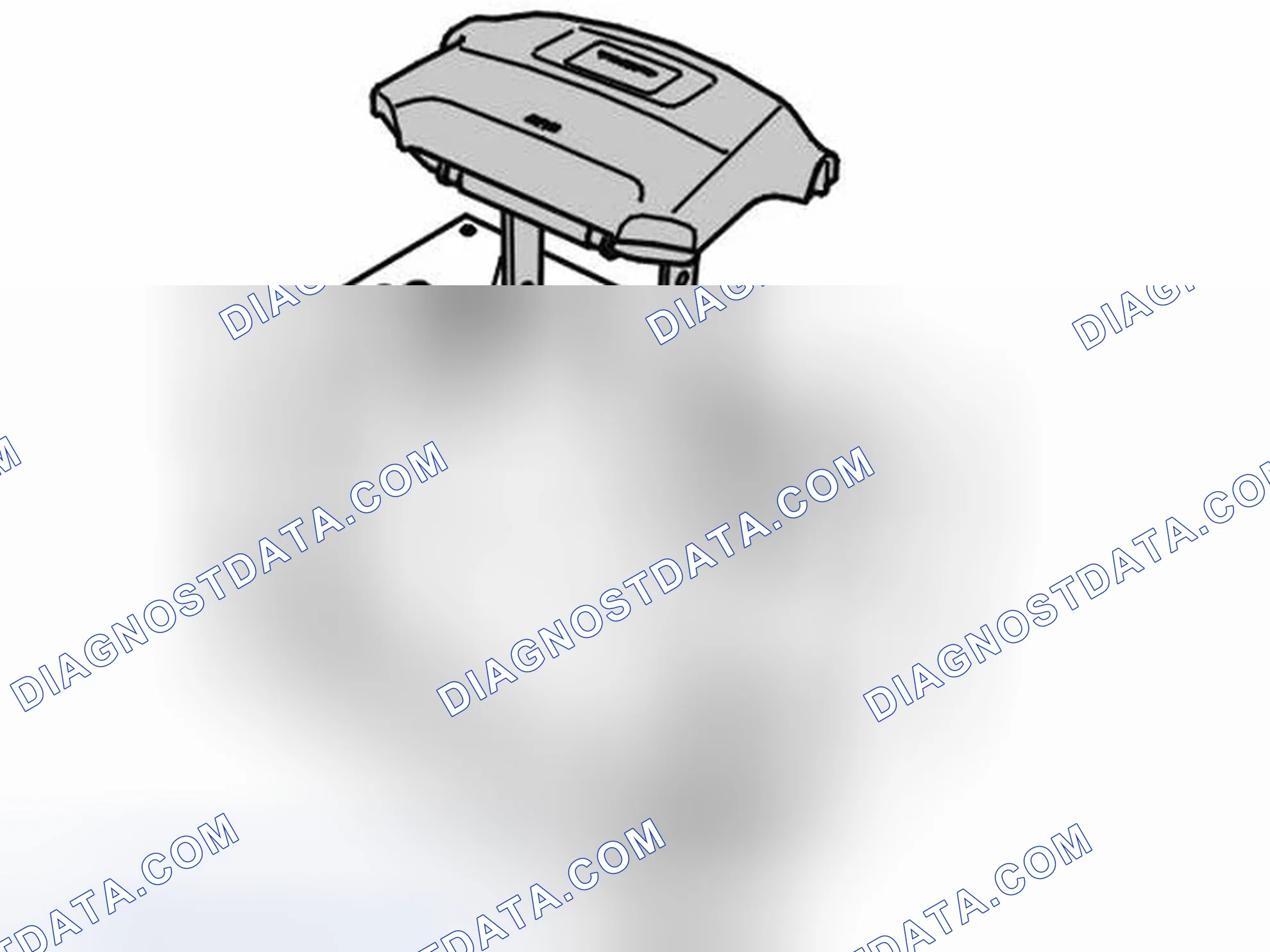 Scheme 126: Installation of driver's side airbag (SRS) in mounting fixture