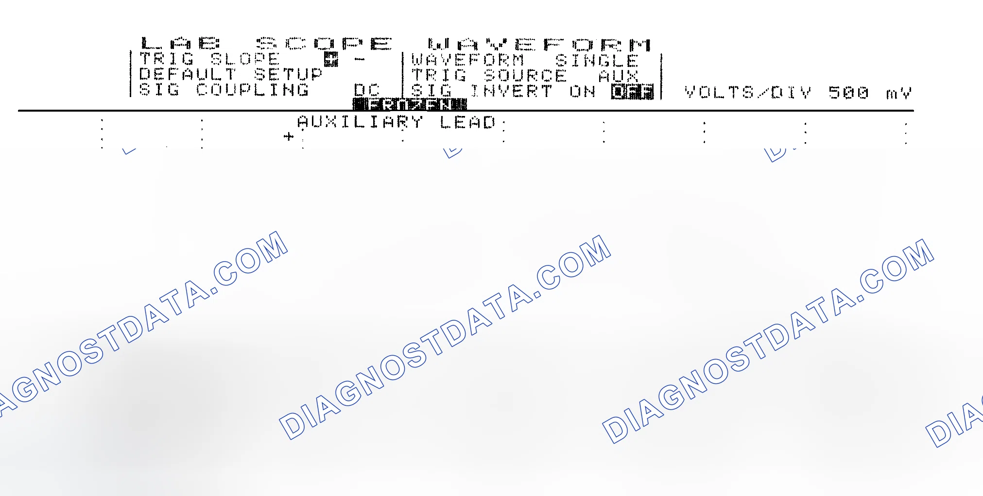 Scheme 14: Single Injector w/Excessive Current Flow - Current Pattern