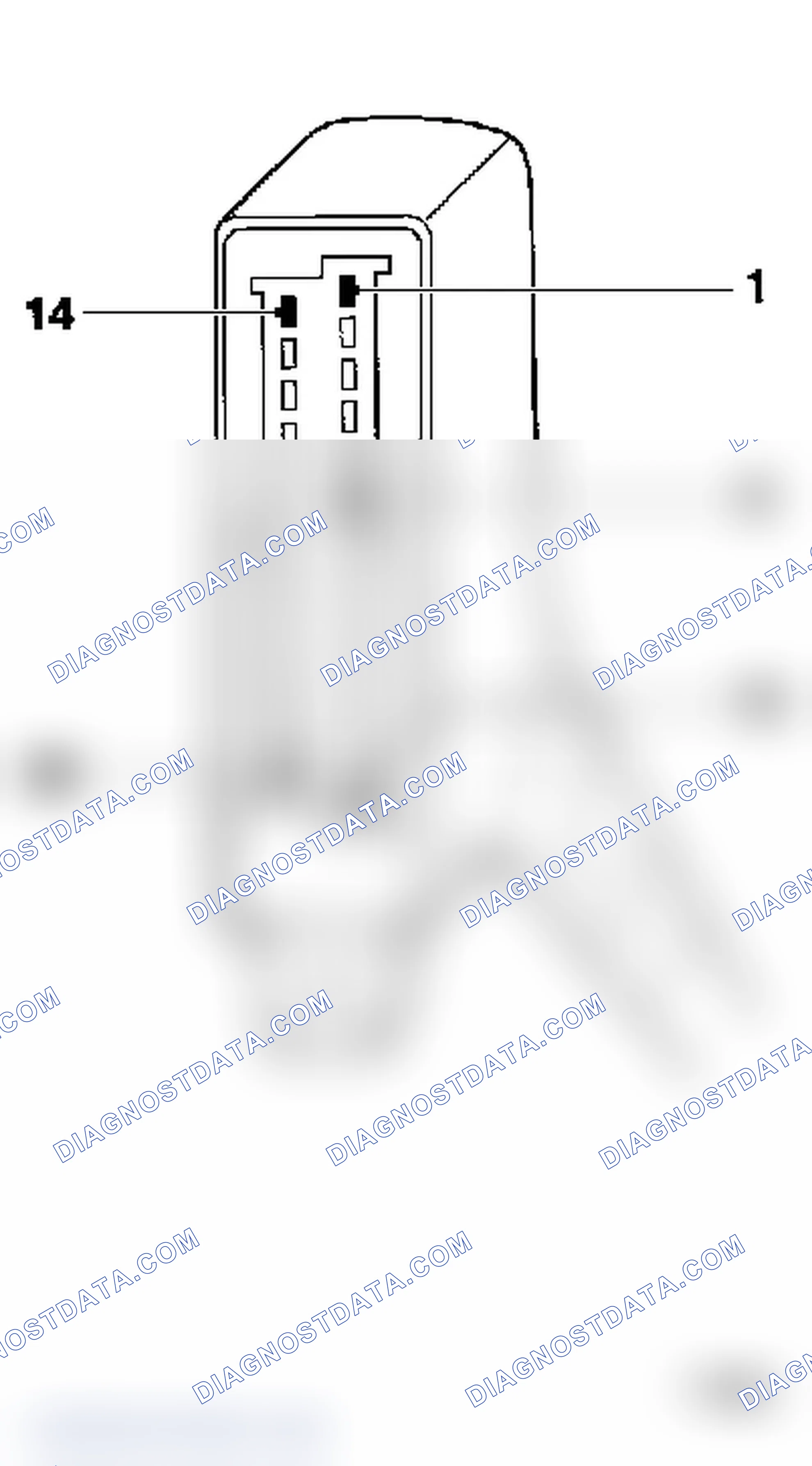 Terminal Assignment, ABS Control Units