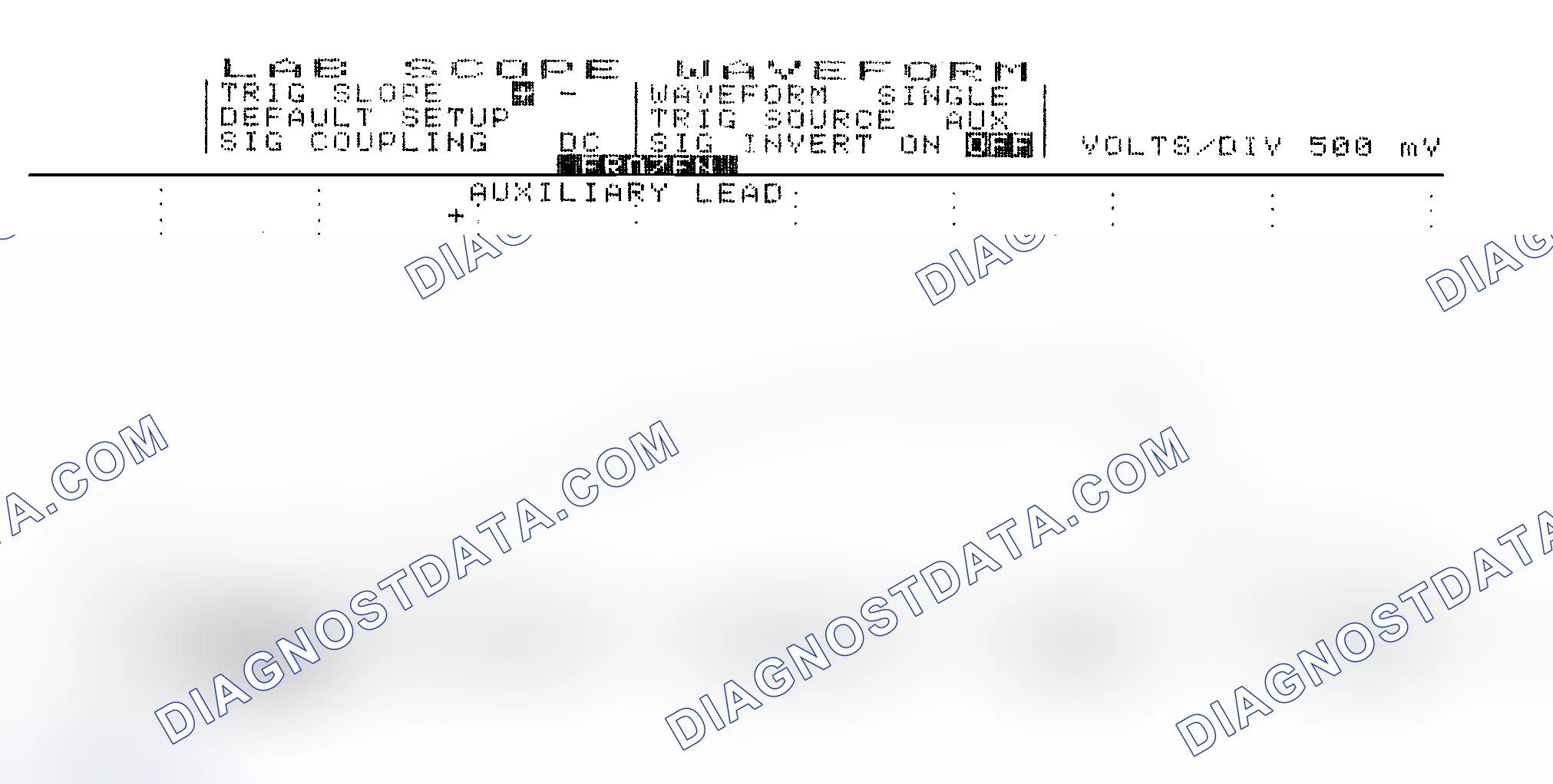 Scheme 14: Single Injector w/Excessive Current Flow - Current Pattern