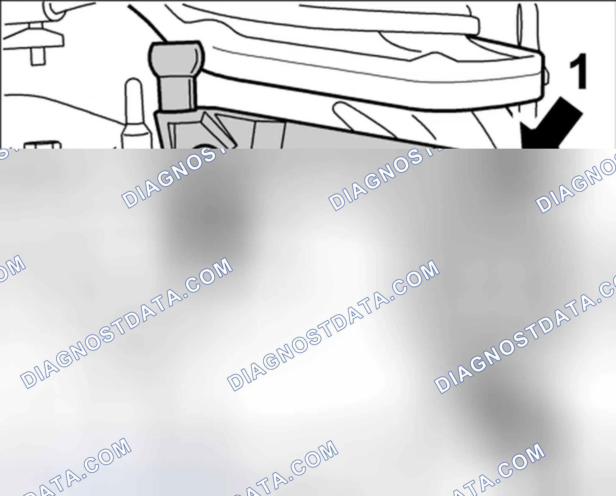 Scheme 103: Disassembling intake-air distributor (suction module)