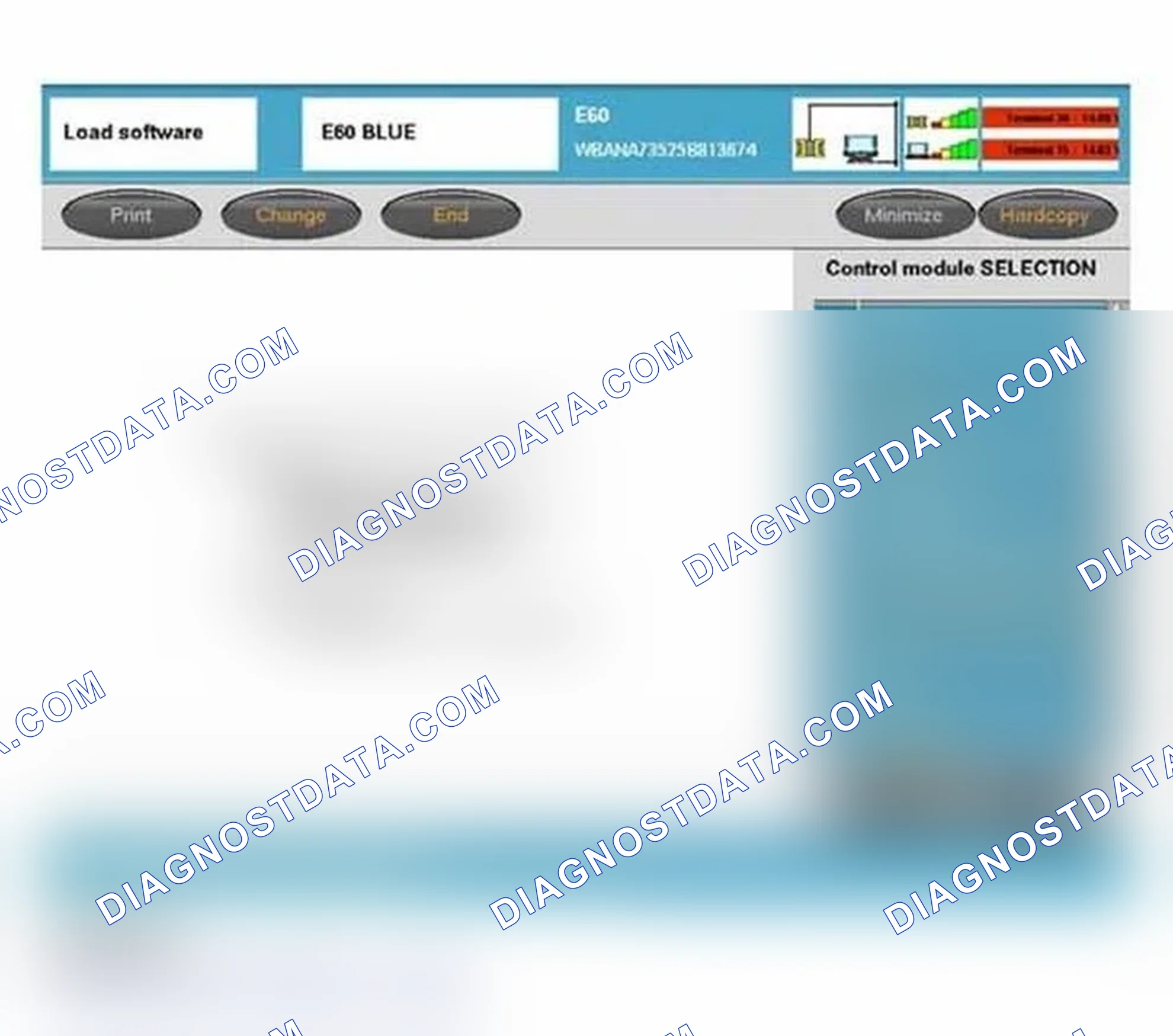 Scheme 179: Control Module Selection - Programming - Update Software