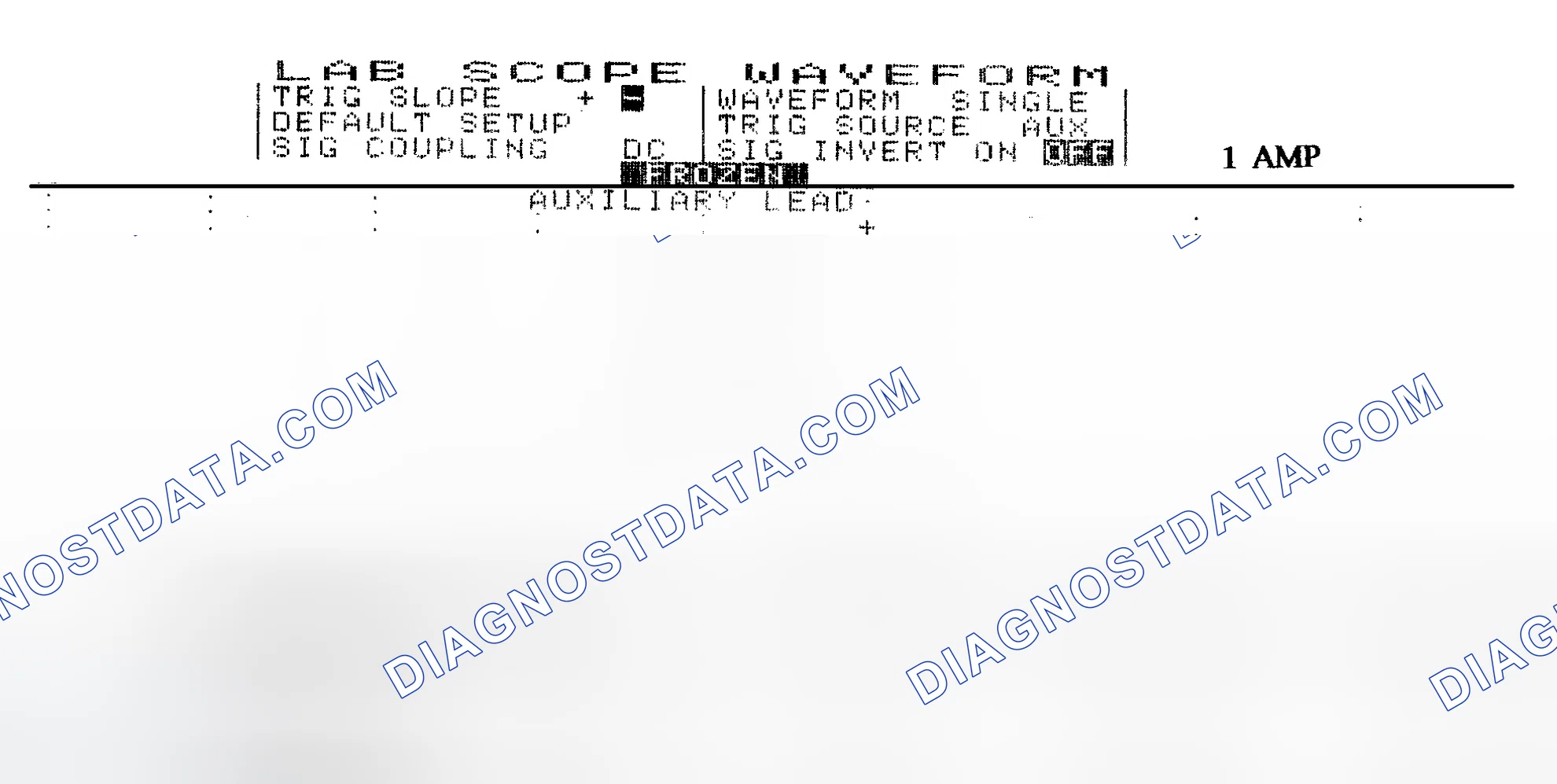 Scheme 20: Single Injector w/Normal Current Flow - Current Pattern