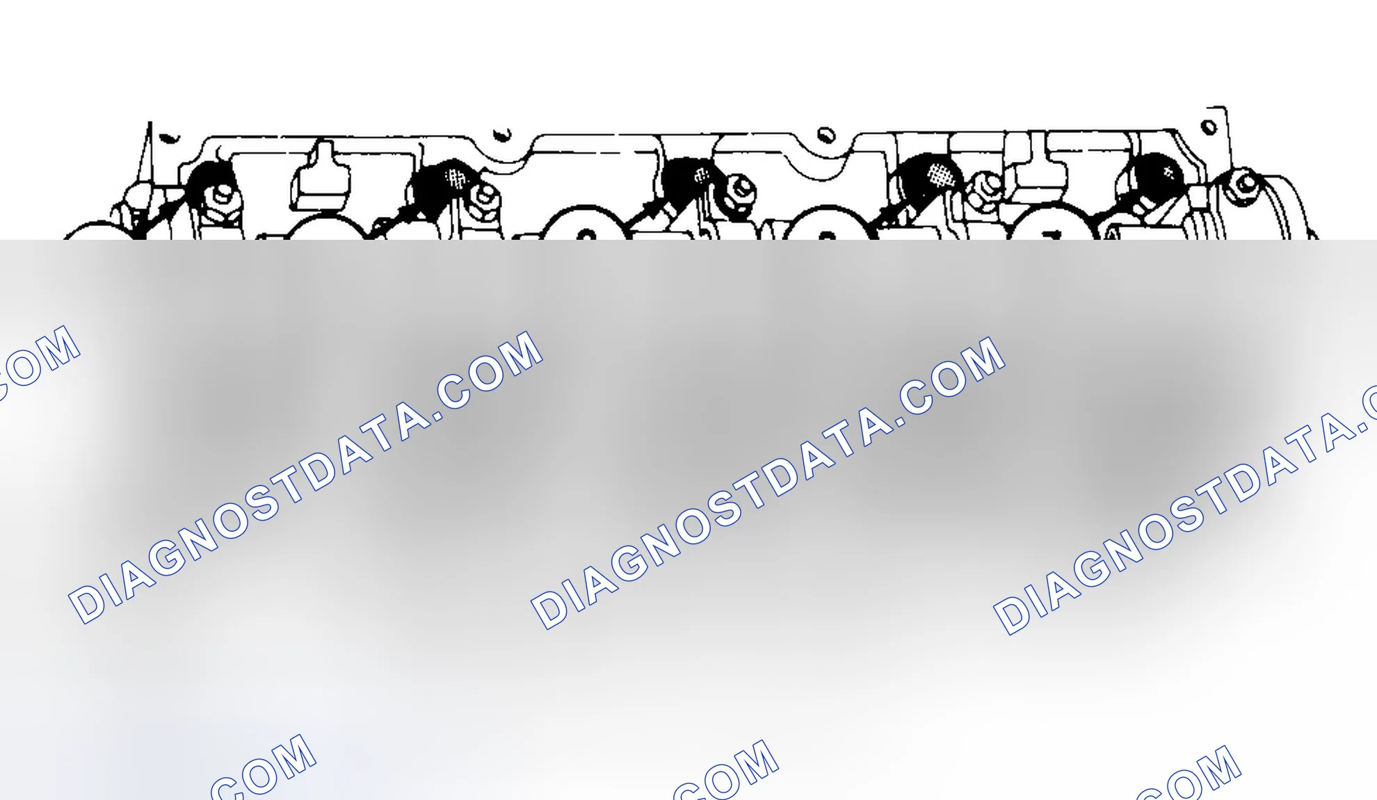 Scheme 7: Typical Cylinder Head Tightening or Loosening Sequence