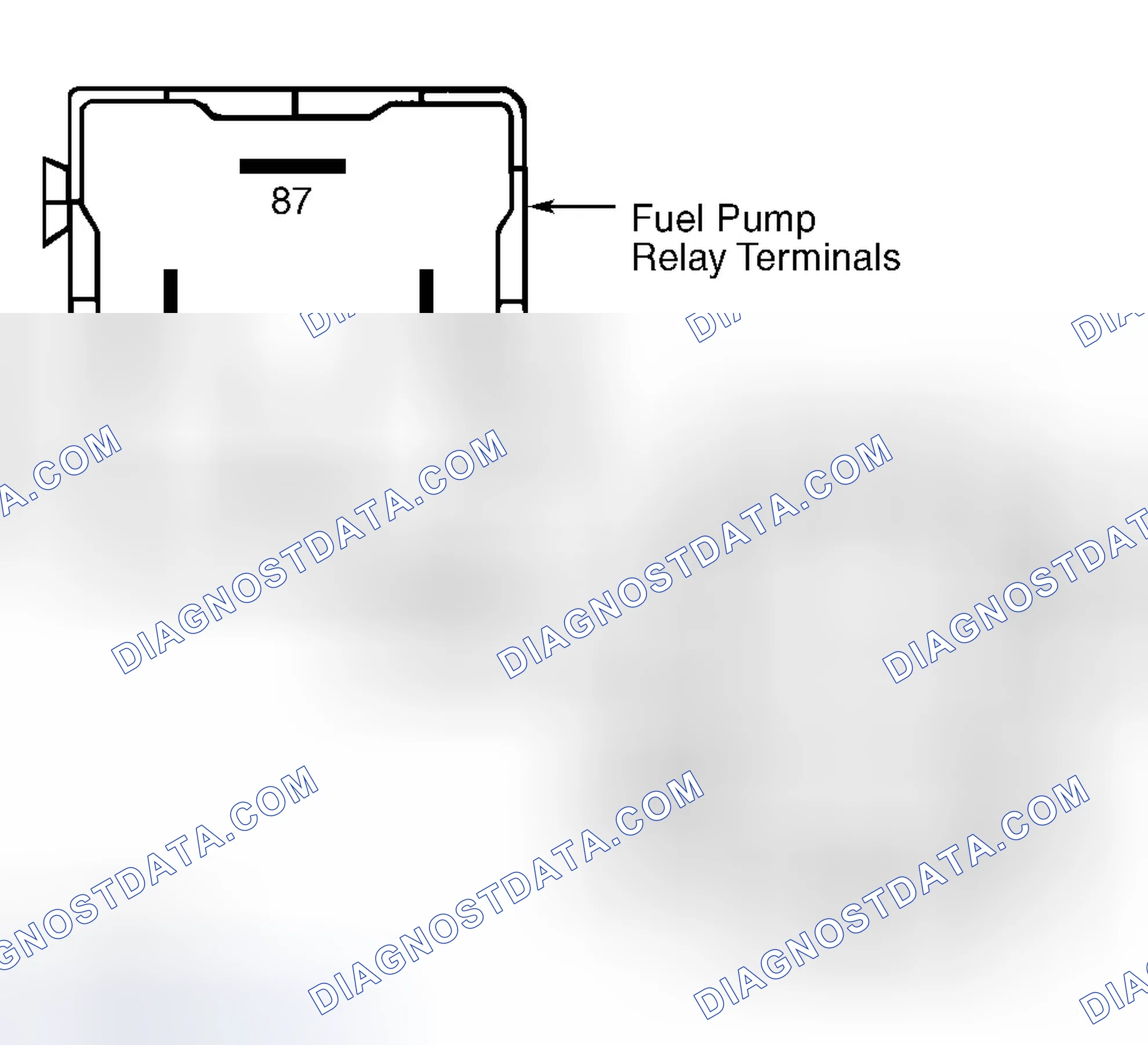 Scheme 22: Fuel Pump Relay