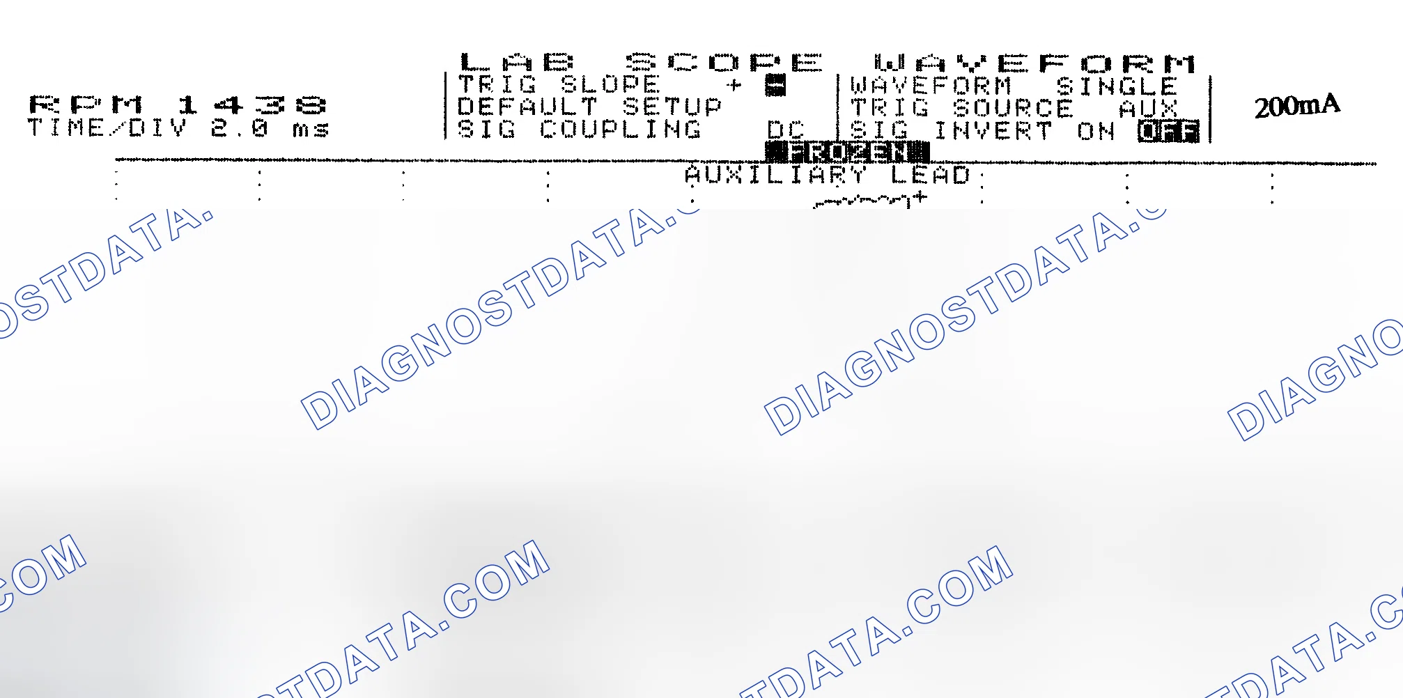 Scheme 15: Single Injector w/Normal Current Flow - Current Pattern