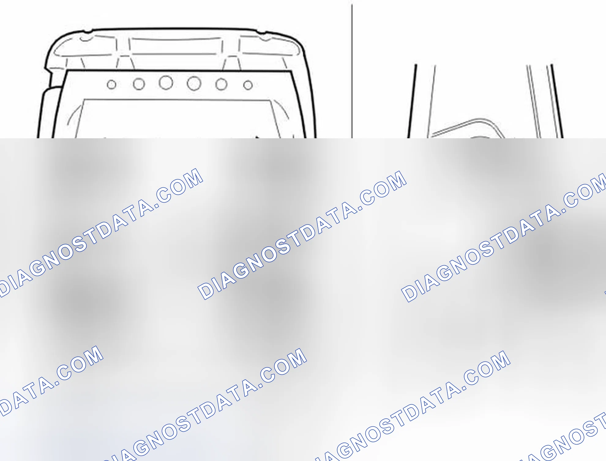 Scheme 413: Removing lumbar support from the backrest cushion