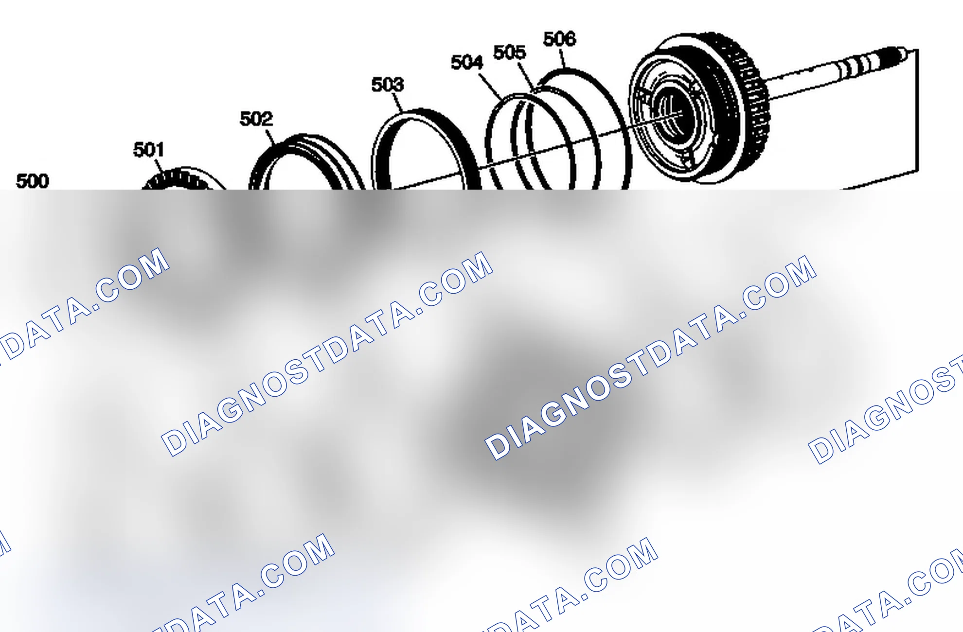 Scheme 62: 3-5 Reverse Clutch Assembly - Gen 1