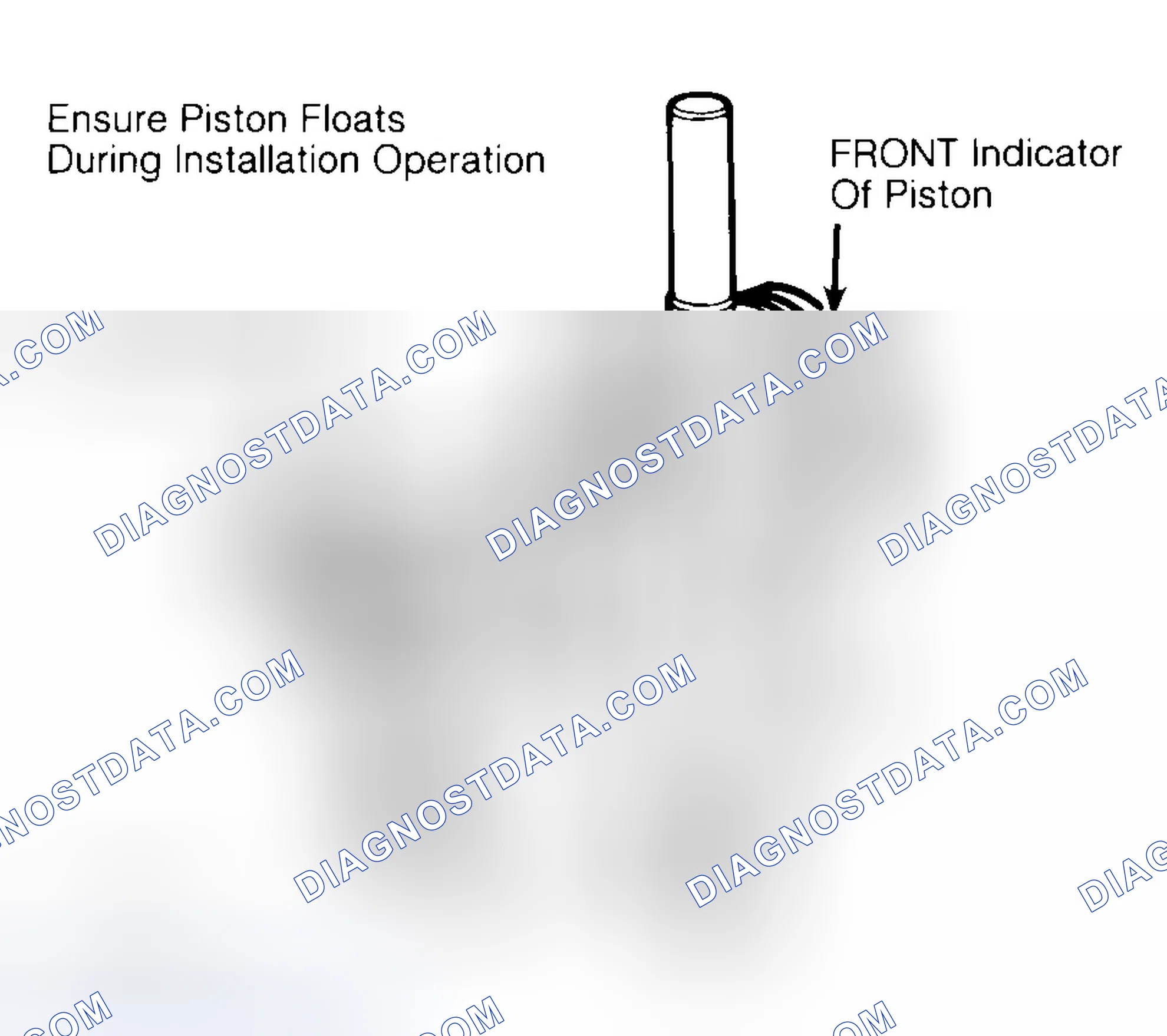 Scheme 12: Installing Typical Piston Pin