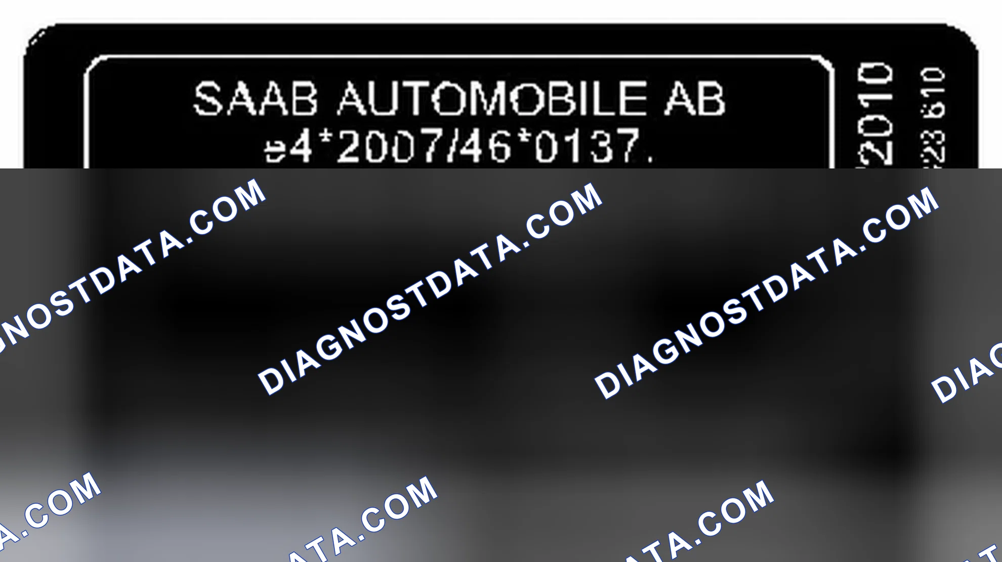 Scheme 16: VIN (Vehicle Identification Number)