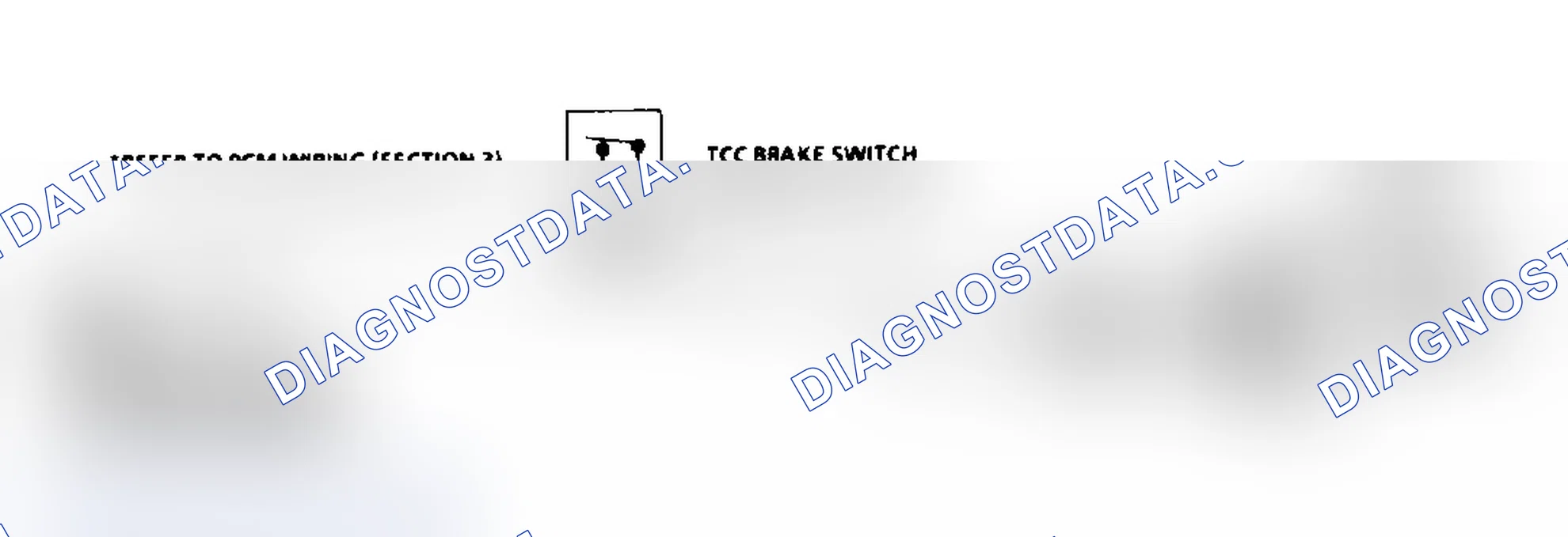 Scheme 431: Codes 37/38 Schematic ("C" & "K" Series) TCC Brake Switch On/Off