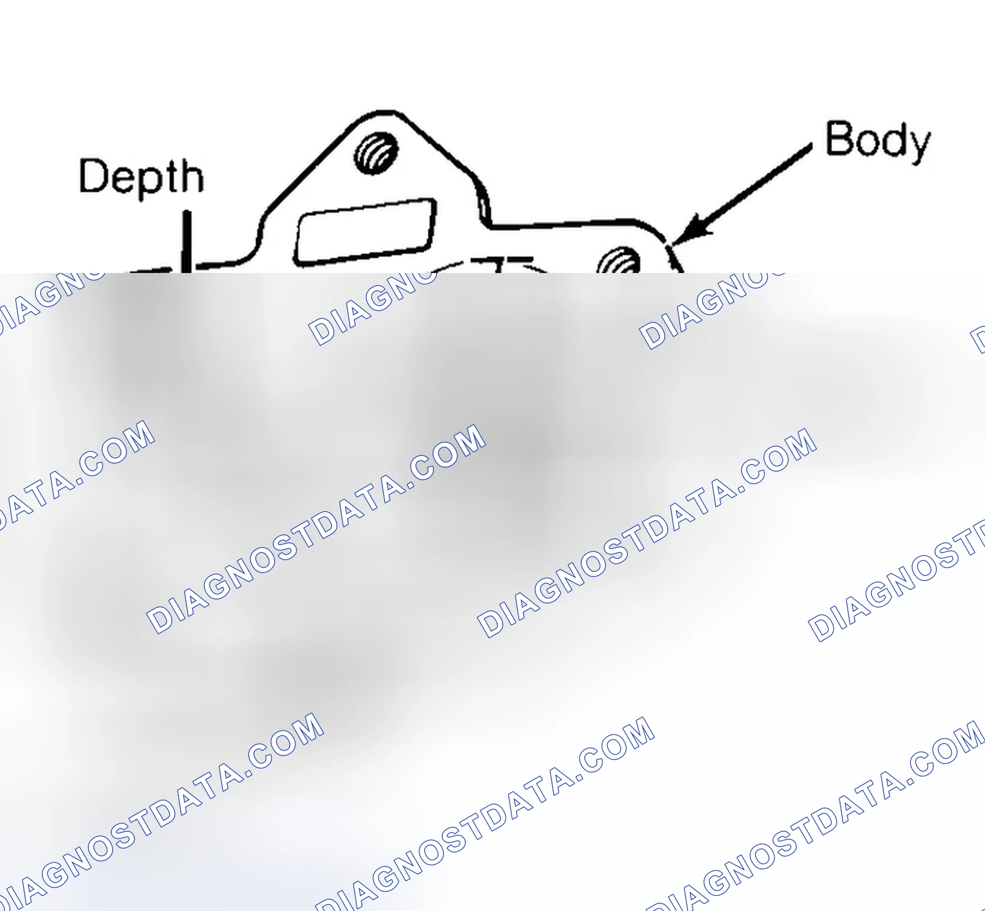 Scheme 35: Measuring Oil Pump Gear Cavity