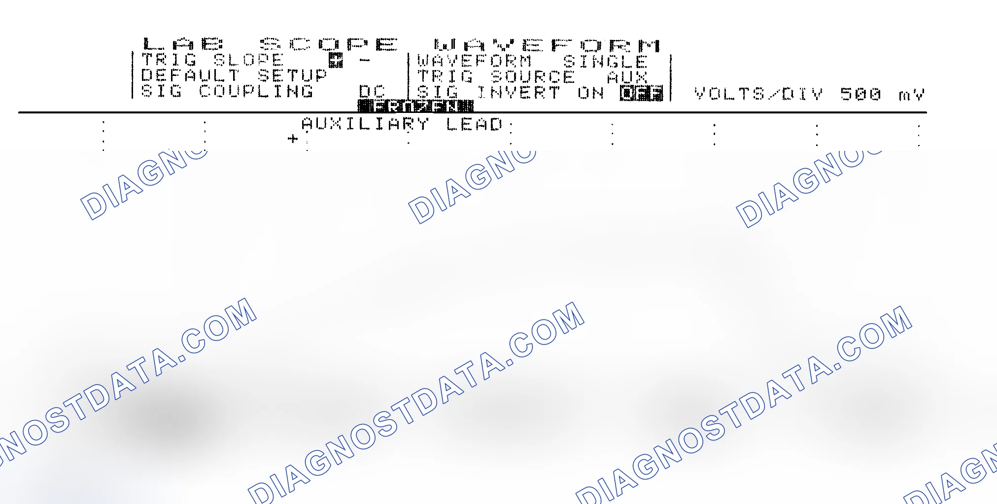 Scheme 14: Single Injector w/Excessive Current Flow - Current Pattern