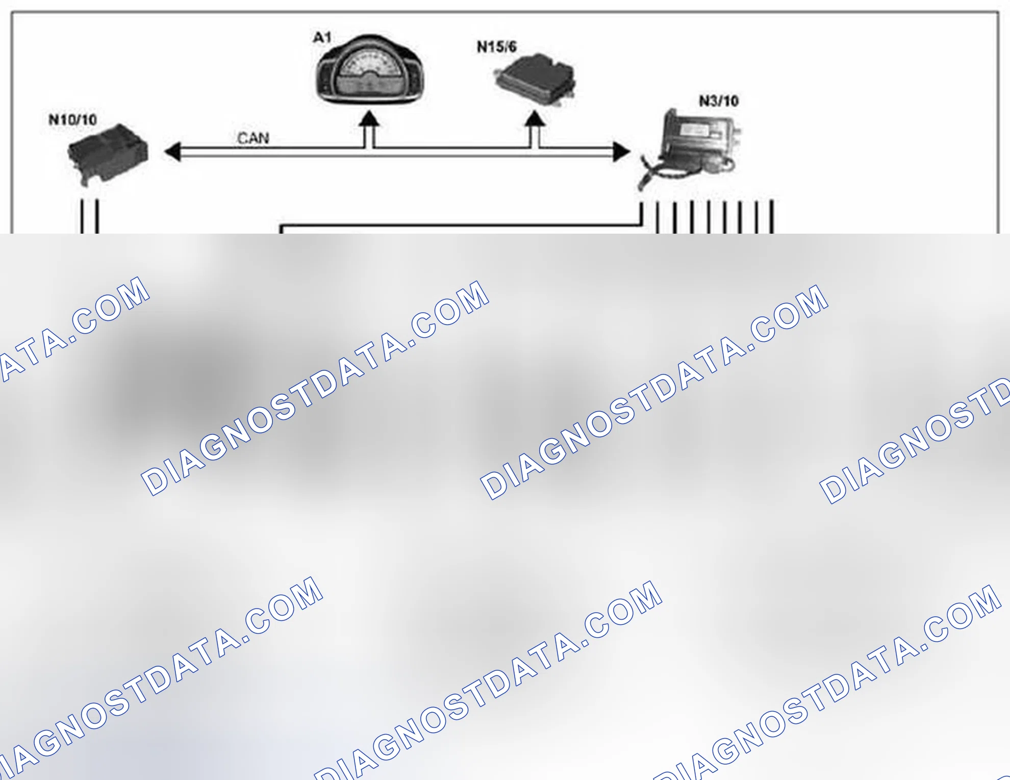 Scheme 40: Motor electronics (ME-SFI) fuel injection and ignition system control unit, output signals - GF07.61