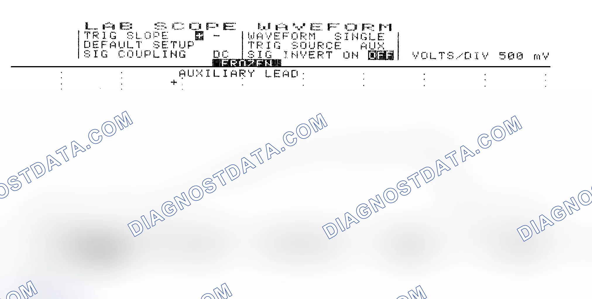Scheme 14: Single Injector w/Excessive Current Flow - Current Pattern