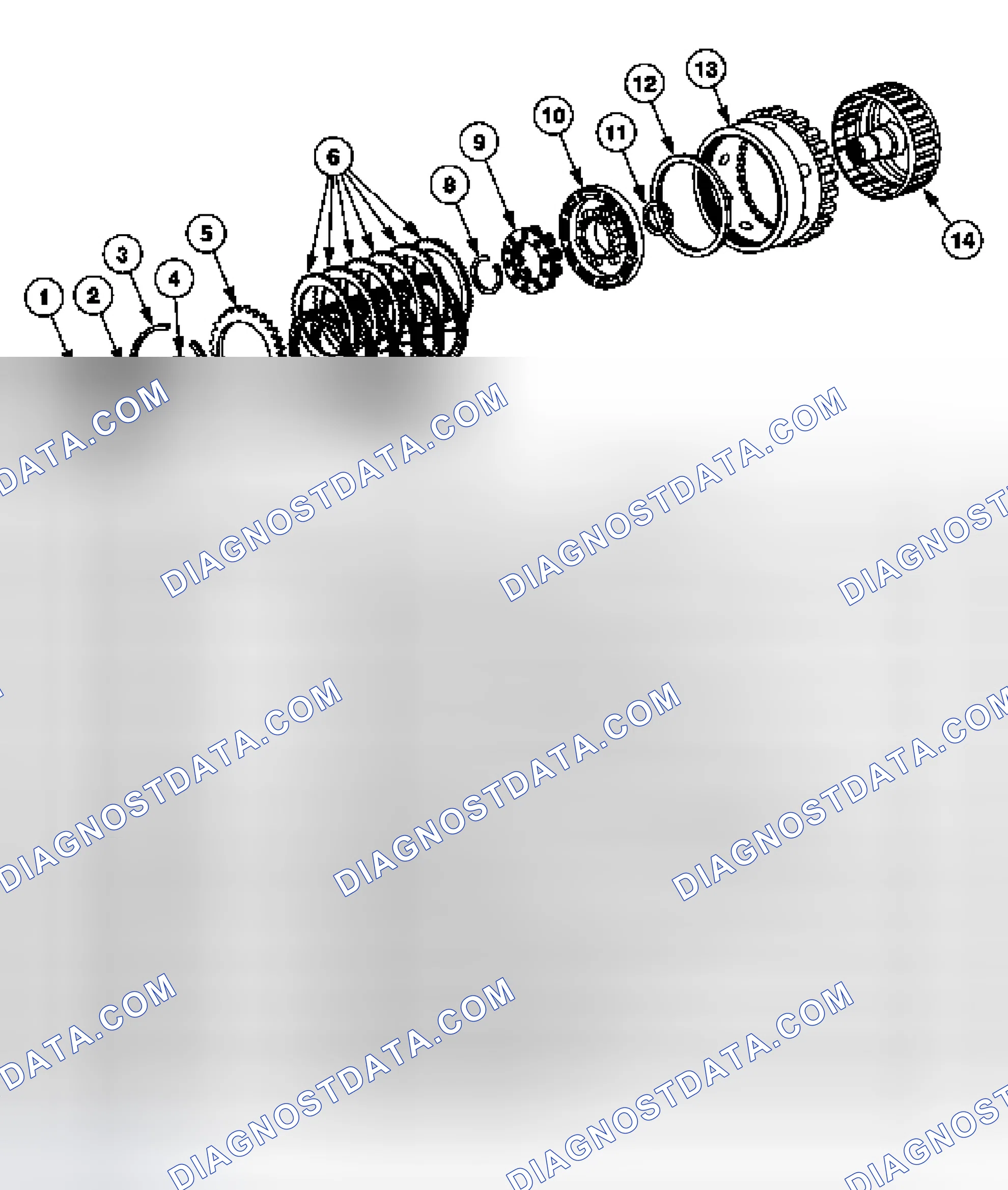 Scheme 277: Direct Clutch Disassembled View