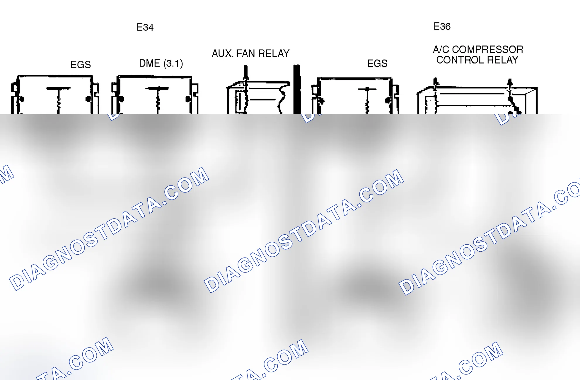 Scheme 67: A/C COMPRESSOR LOAD SENSING (HYDRAMATIC TRANSMISSIONS)