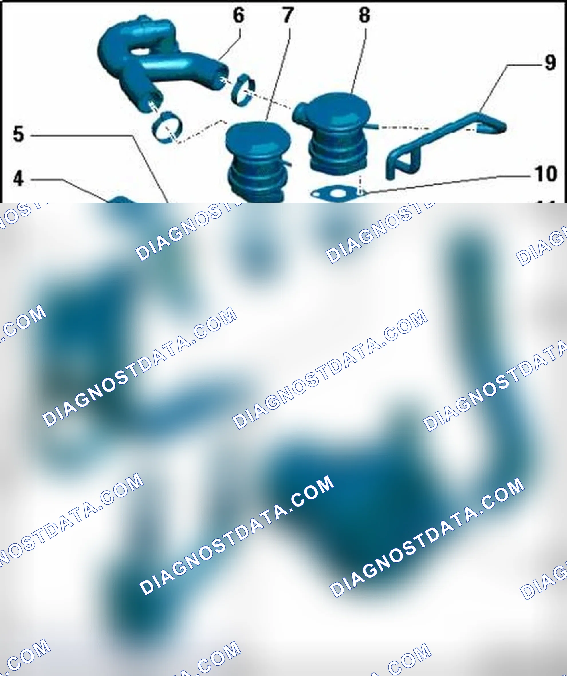 Scheme 364: Secondary Air Injection, Component Overview