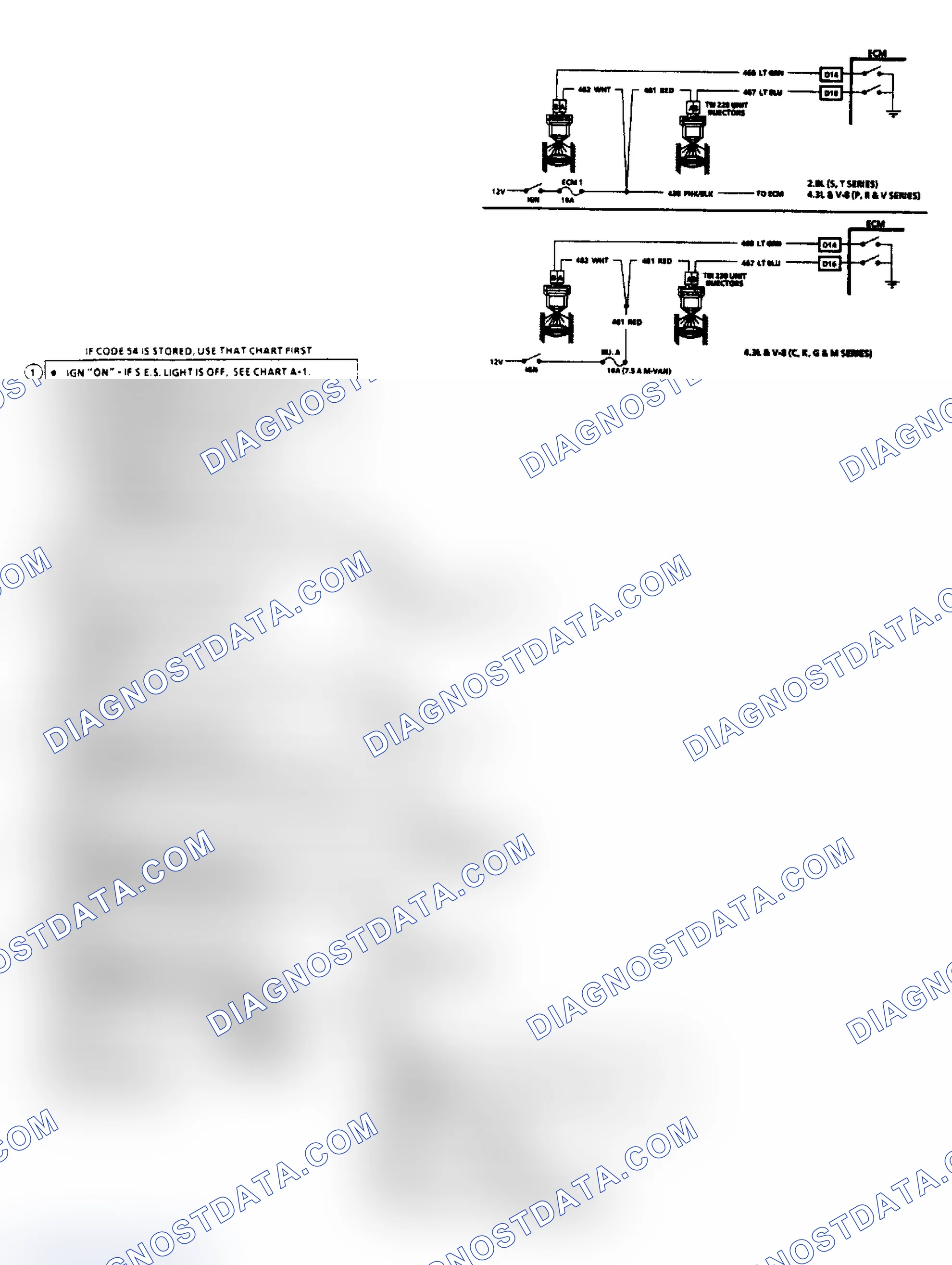 Scheme 34: Chart A3 Cranks, But Will Not Run (All Except 2.5L)