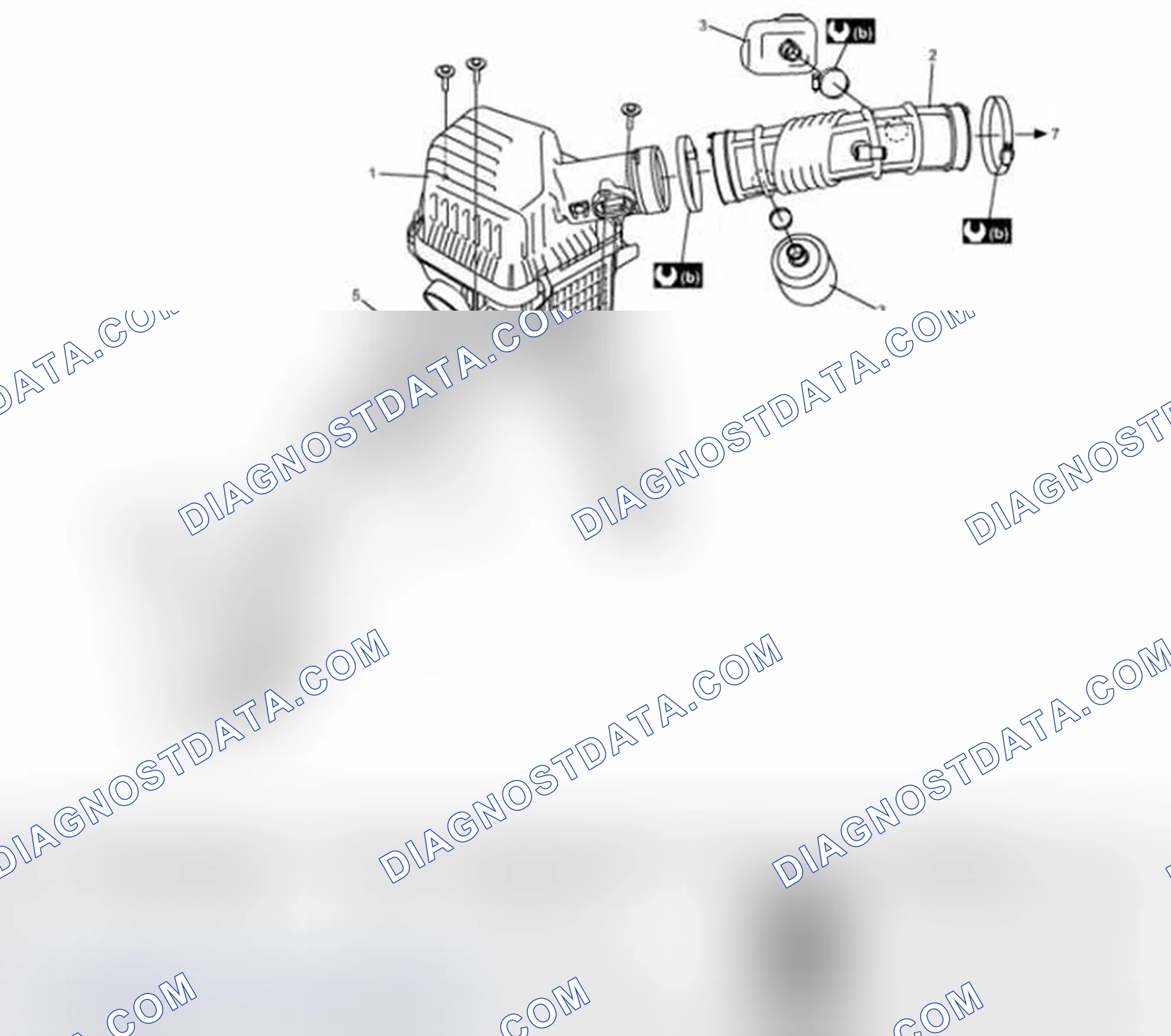 Scheme 237: Air Cleaner Components