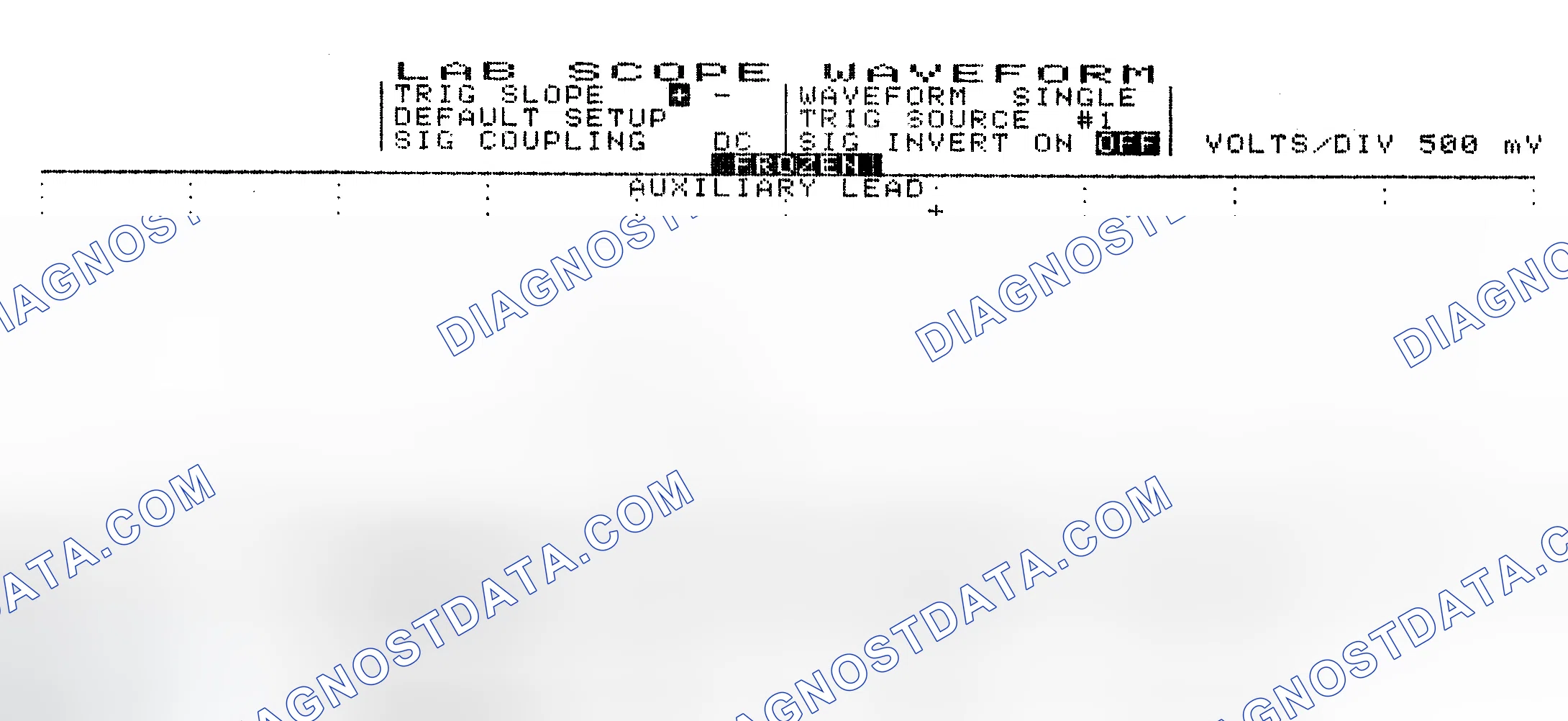 Scheme 10: Single Injector w/Excessive Current Flow - Current Pattern