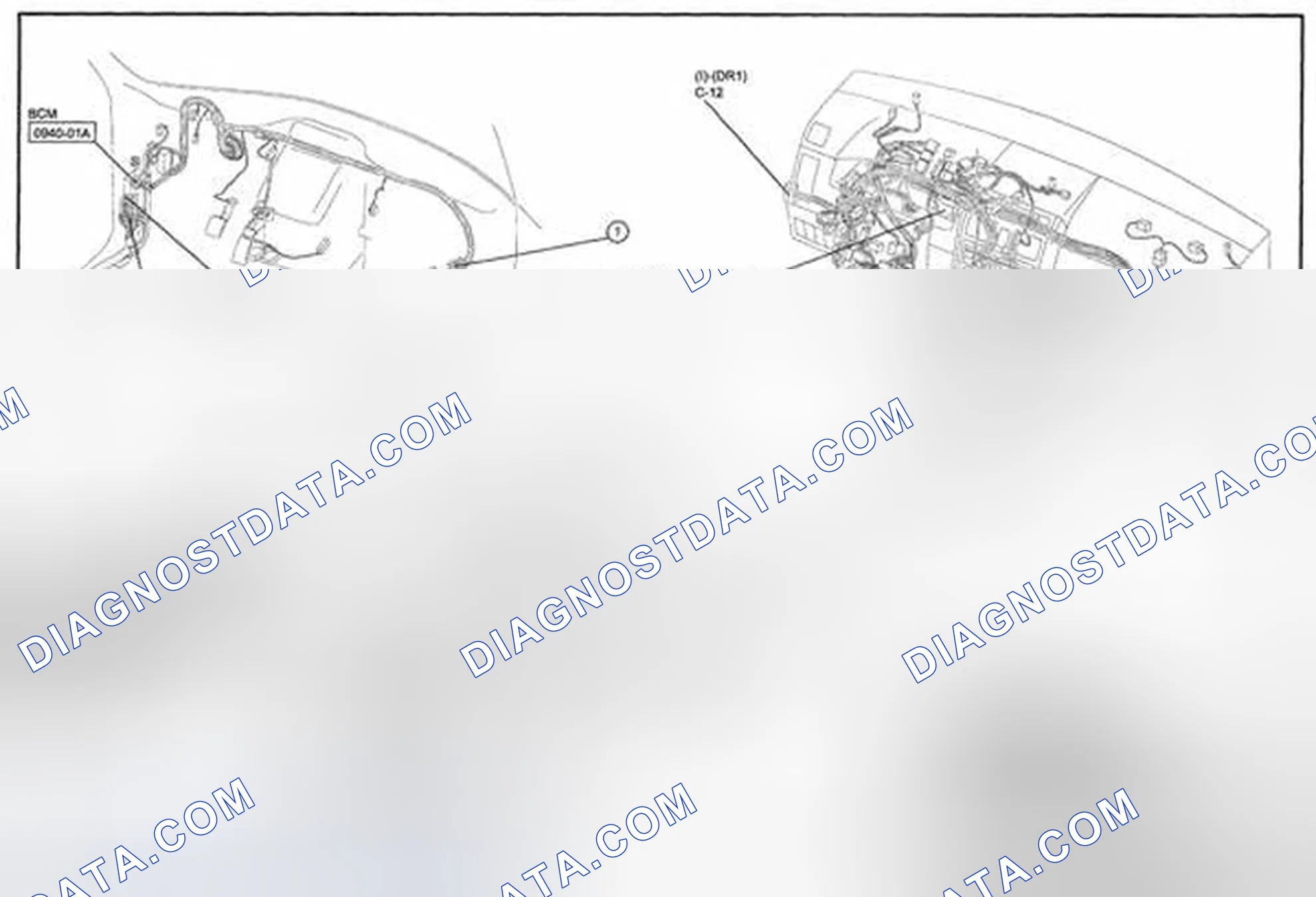 Scheme 399: BCM (Body Control Module) System Wiring Diagram - 0940-q (2 Of 2)
