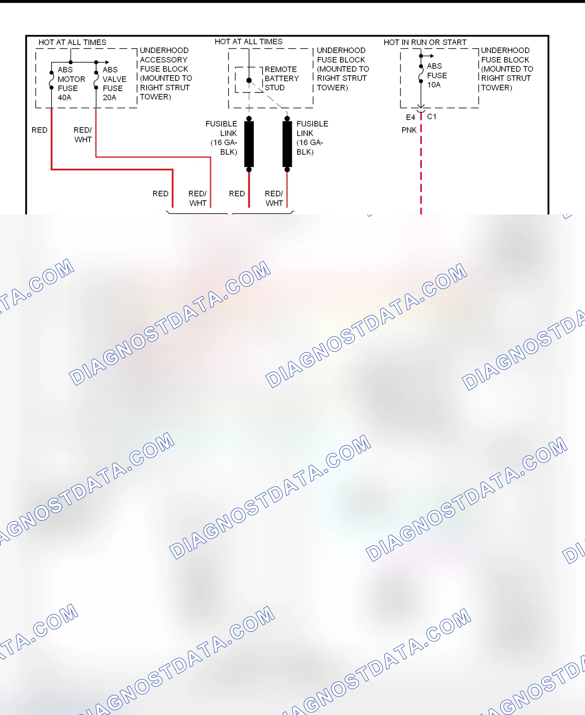 Scheme 13: Electronic Steering Wiring Diagram (Intrigue)