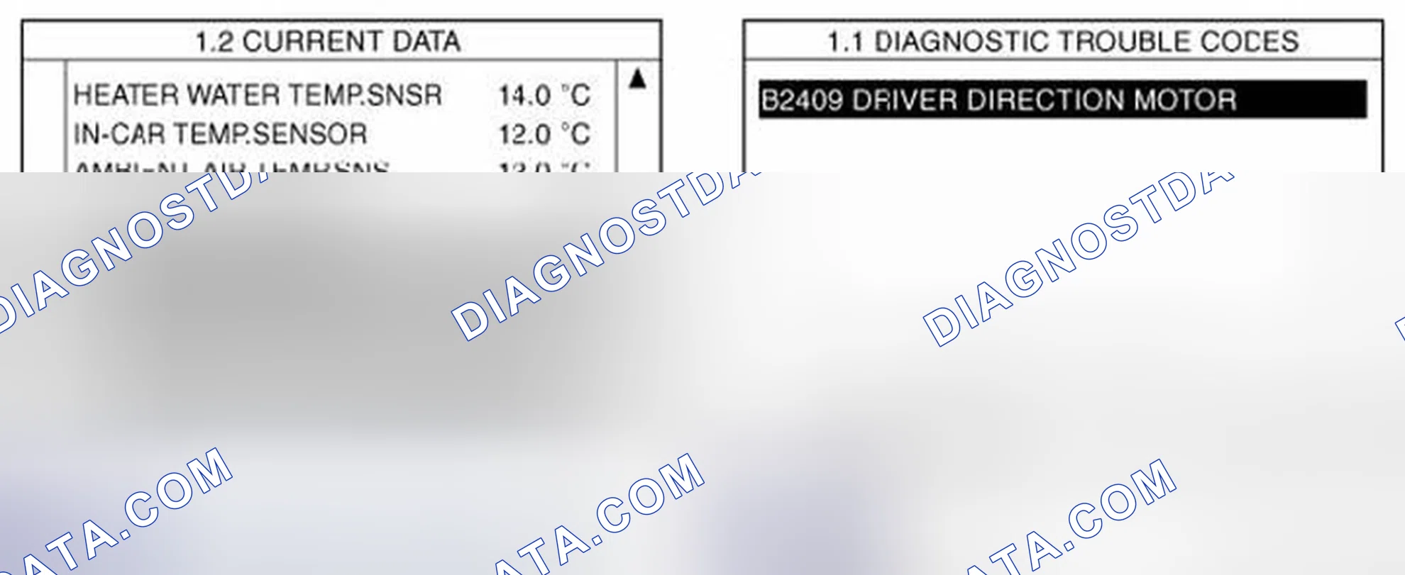 Scheme 189: Monitor Scan Tool Data