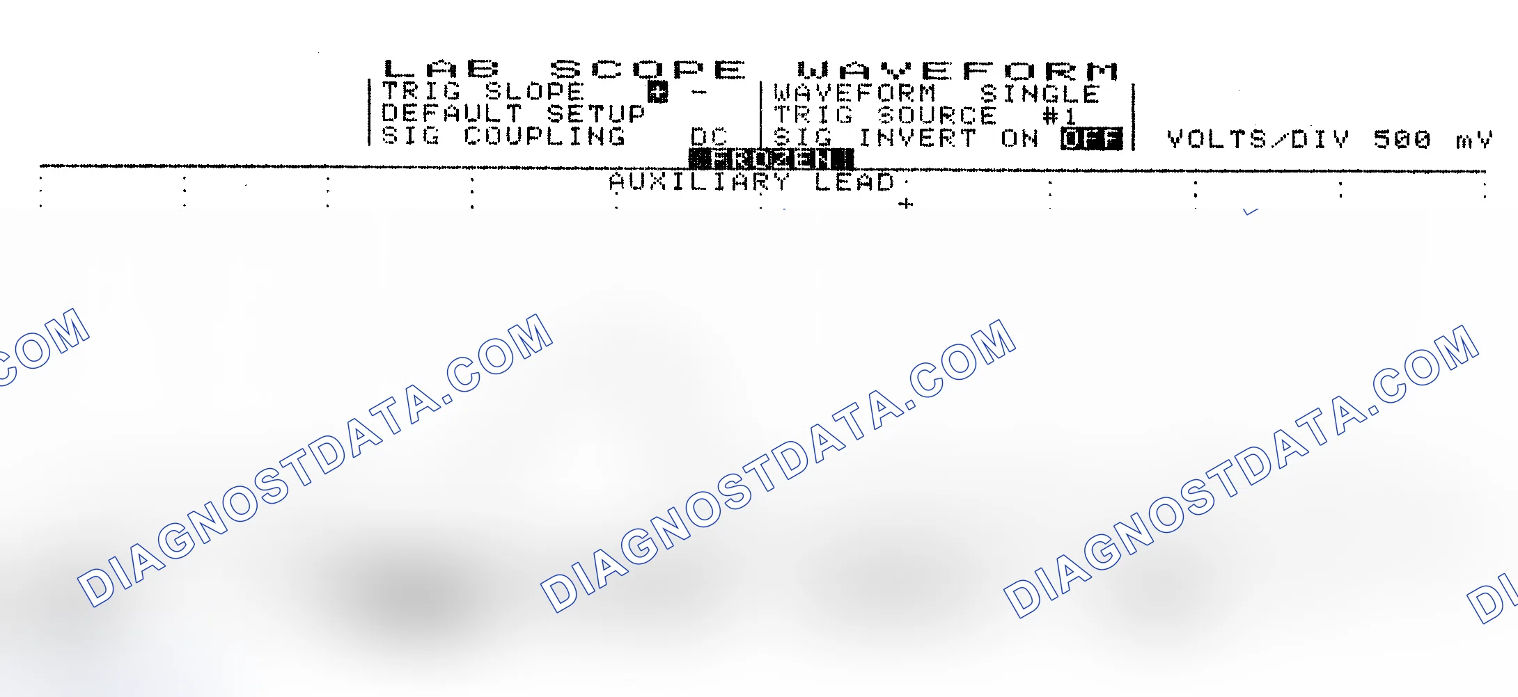 Scheme 10: Single Injector w/Excessive Current Flow - Current Pattern