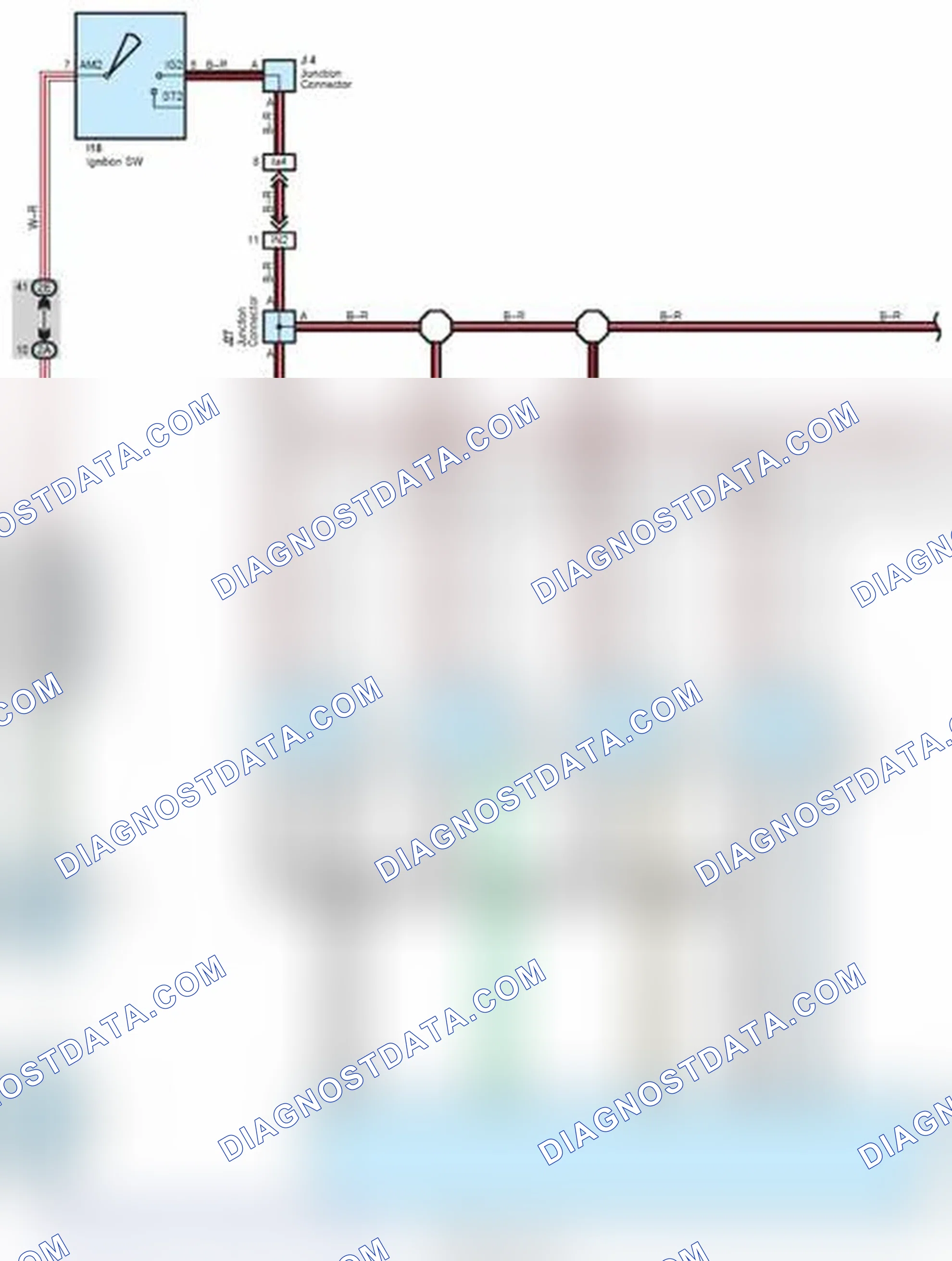 Scheme 42: Ignition System Wiring Diagram (1 Of 2)
