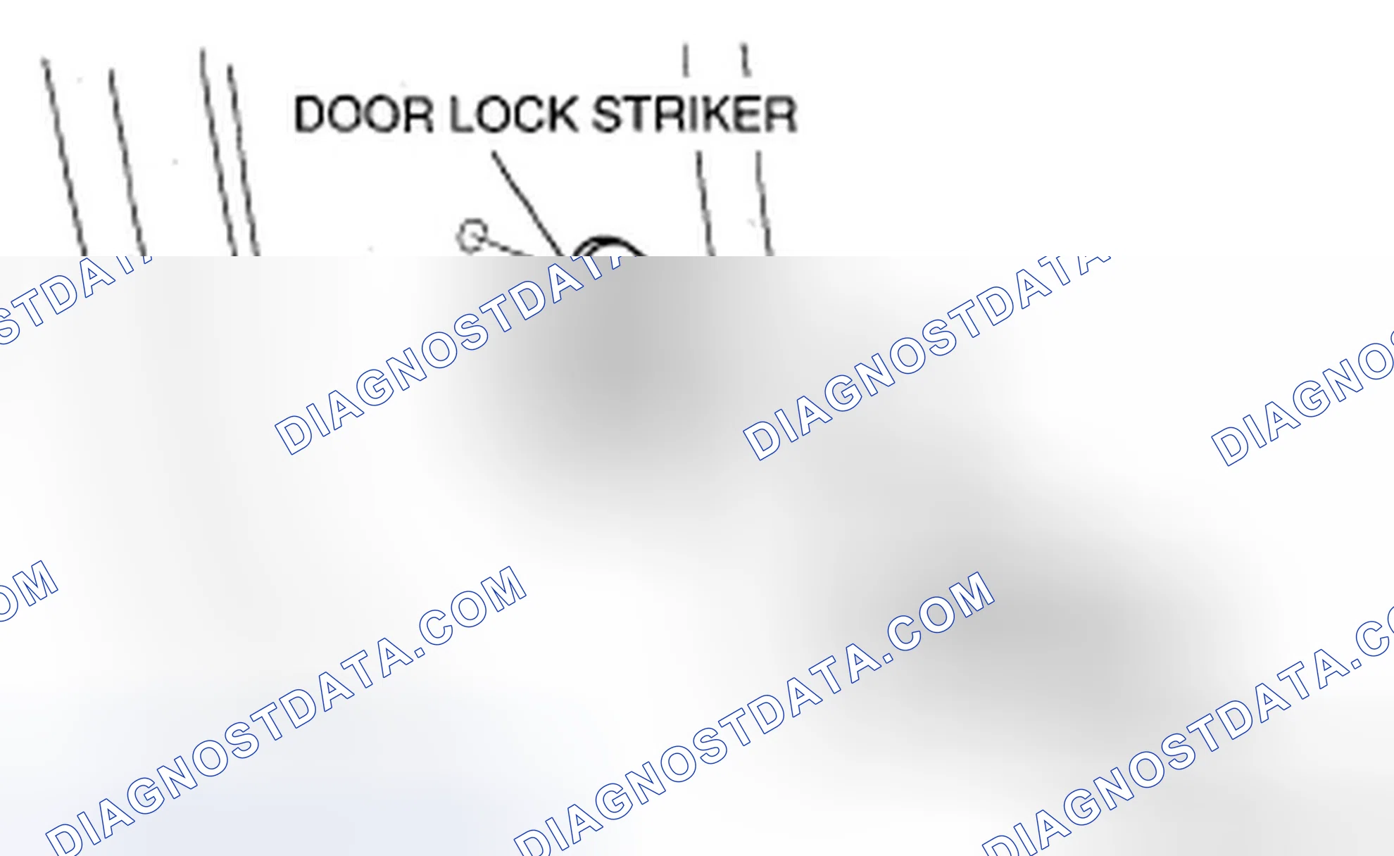 Scheme 47: DOOR LOCK STRIKER REMOVAL/INSTALLATION