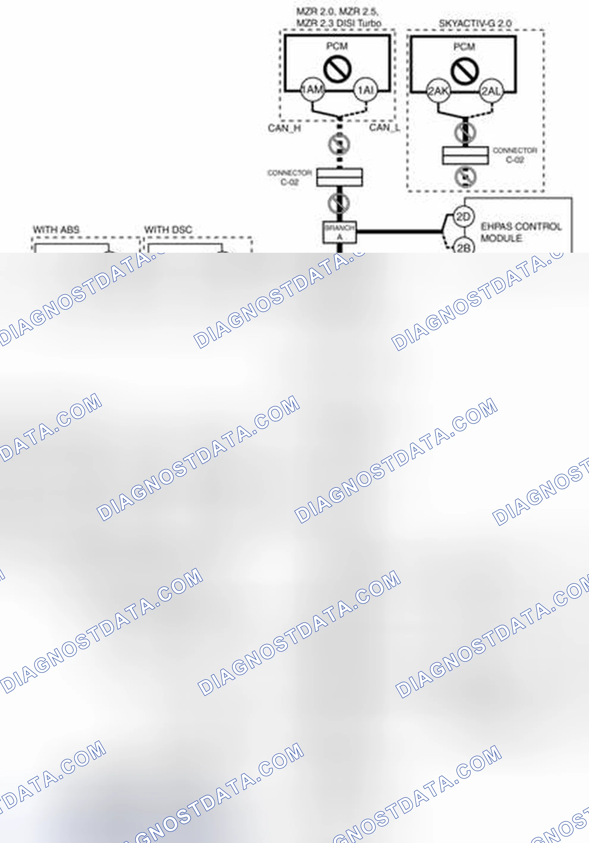 Scheme 68: PCM And Connector C-02 (Open Circuit) (Open Circuit) System Wiring Diagram